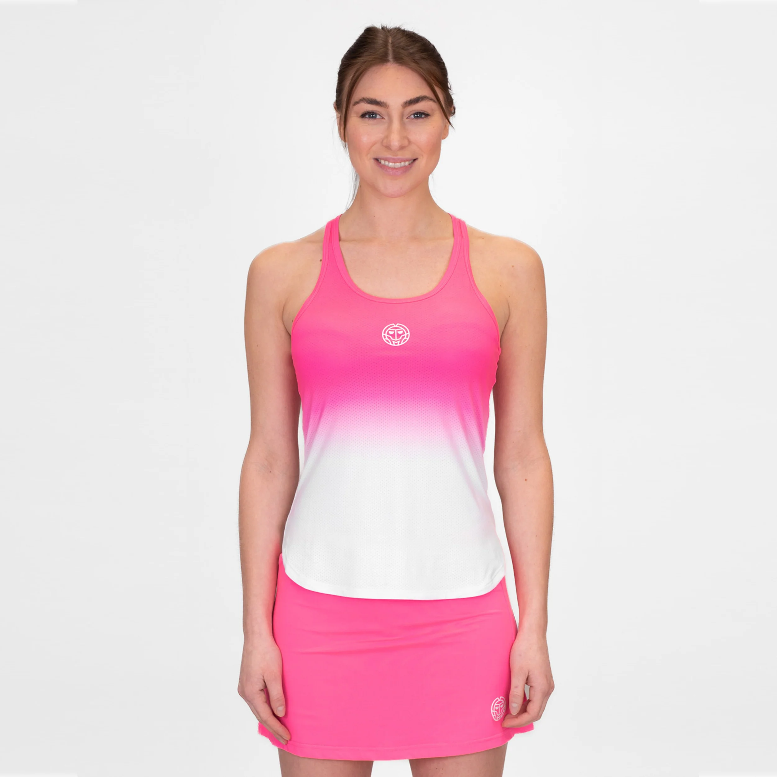 Crew Gradiant Tank Top Kobiety-Różowy,Biały - Image 5