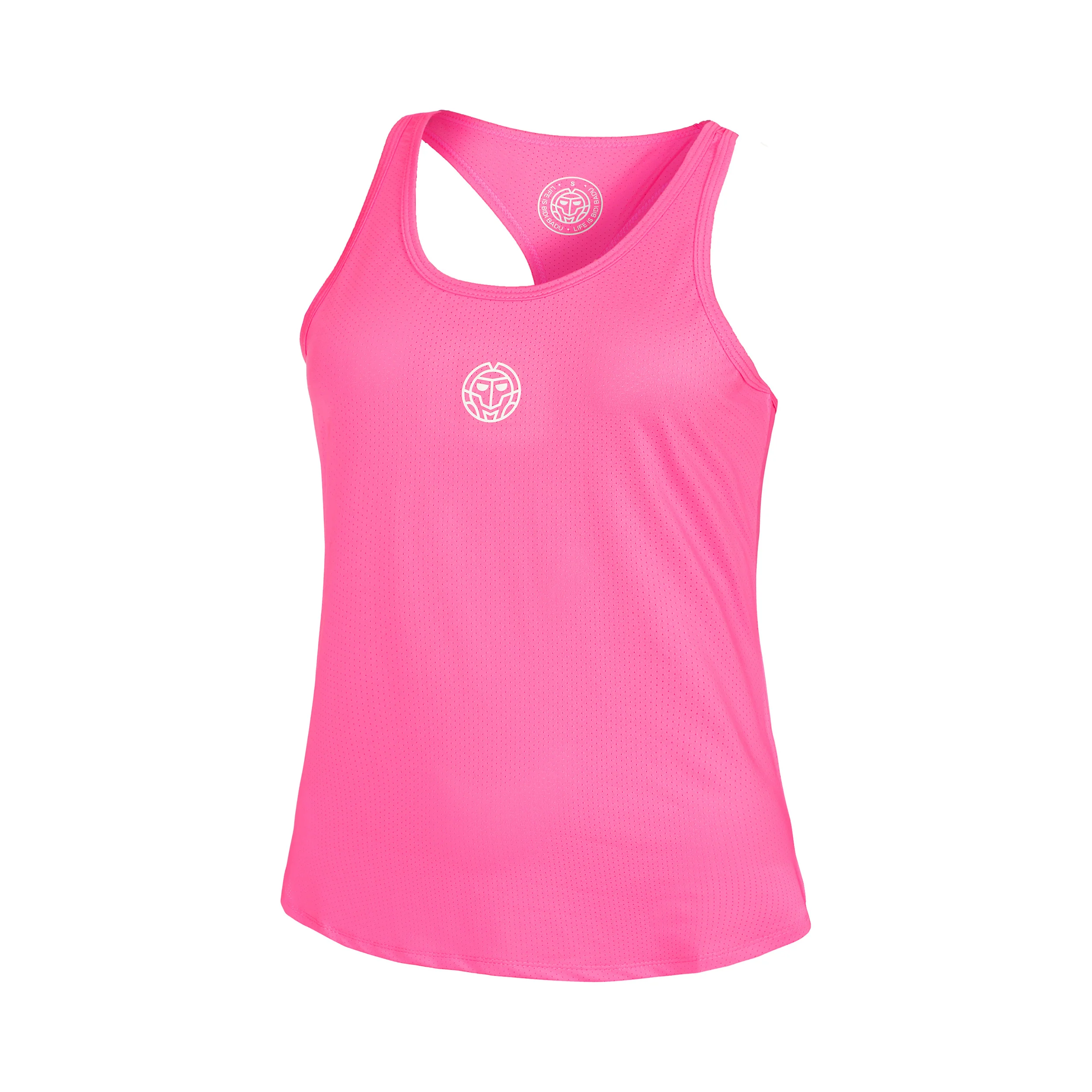 Crew Junior Tank Top Dziewczynki-Różowy