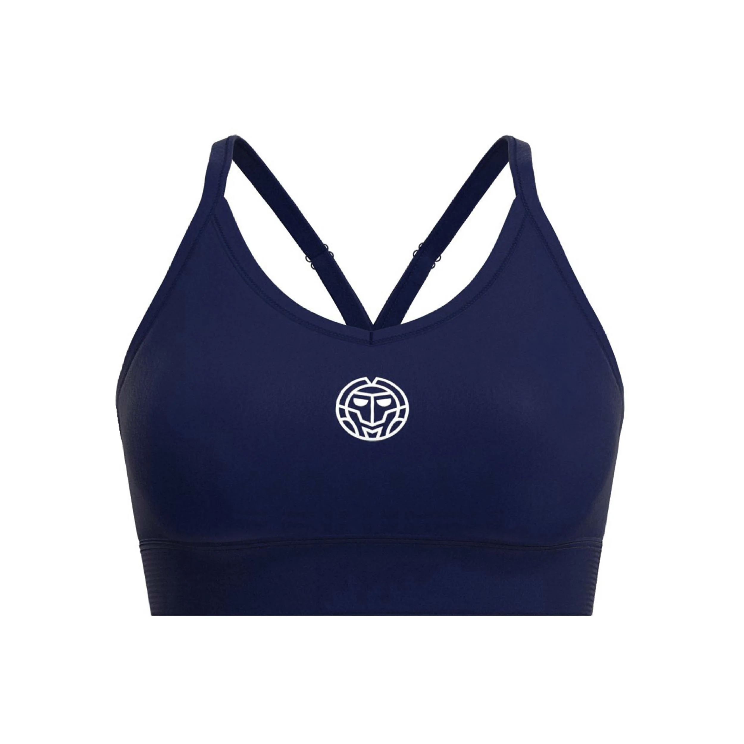 Crew Low Support Strappy Stanik Sportowy Kobiety-Ciemnoniebieski