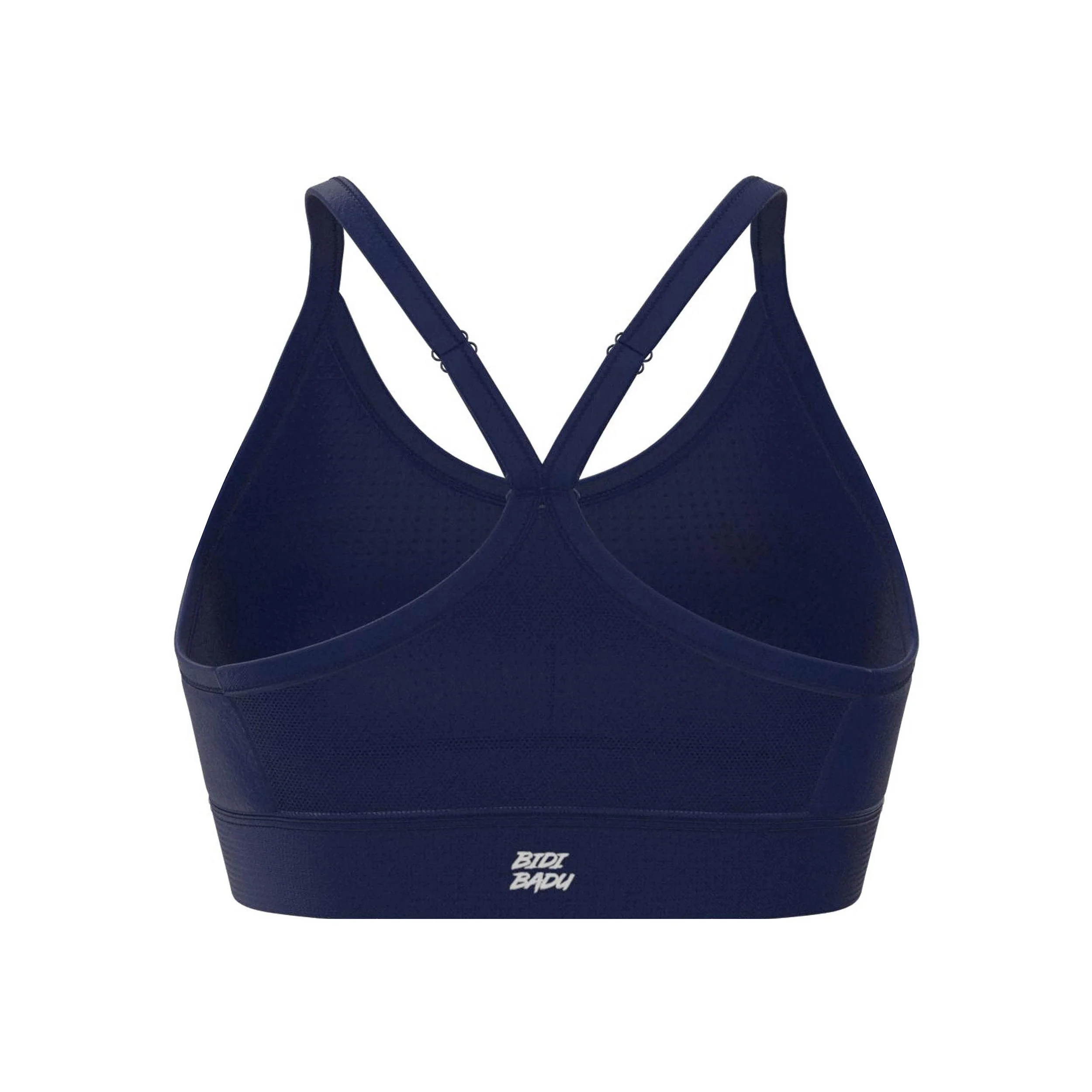 Crew Low Support Strappy Stanik Sportowy Kobiety-Ciemnoniebieski - Image 2