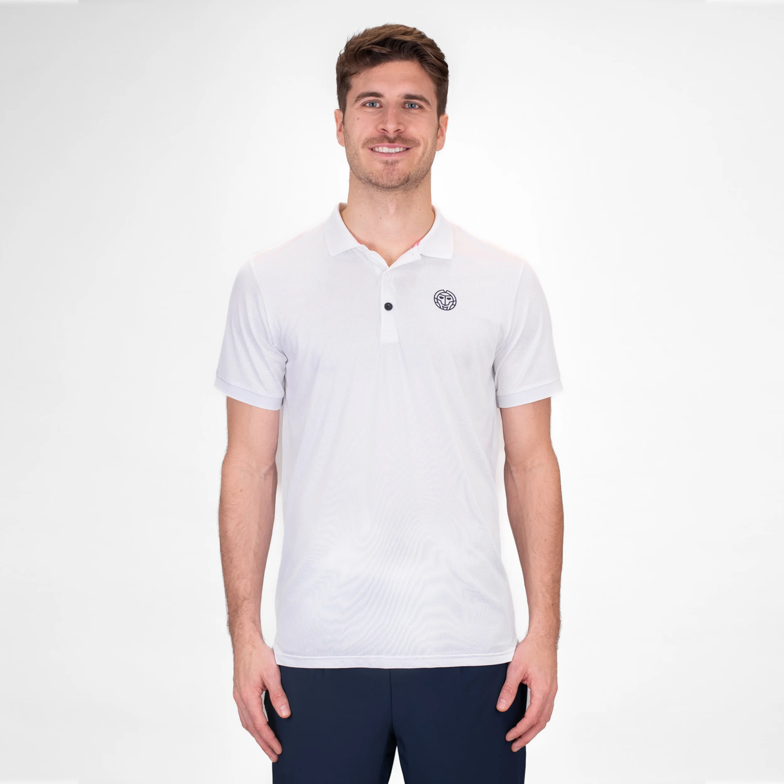 Crew Polo Mężczyźni-Biały - Image 5