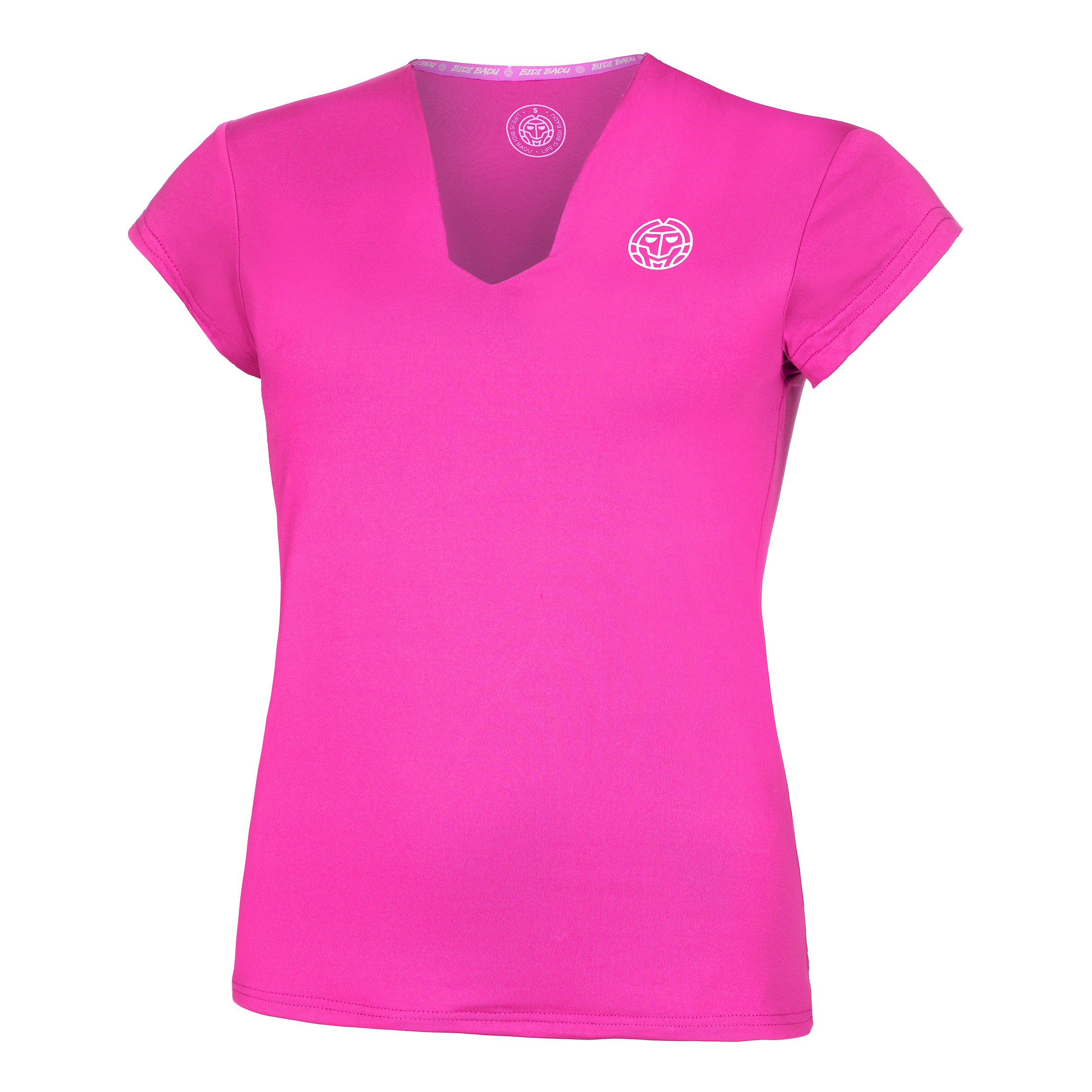 Crew V-Neck Koszulka Kobiety-Różowy - Image 5