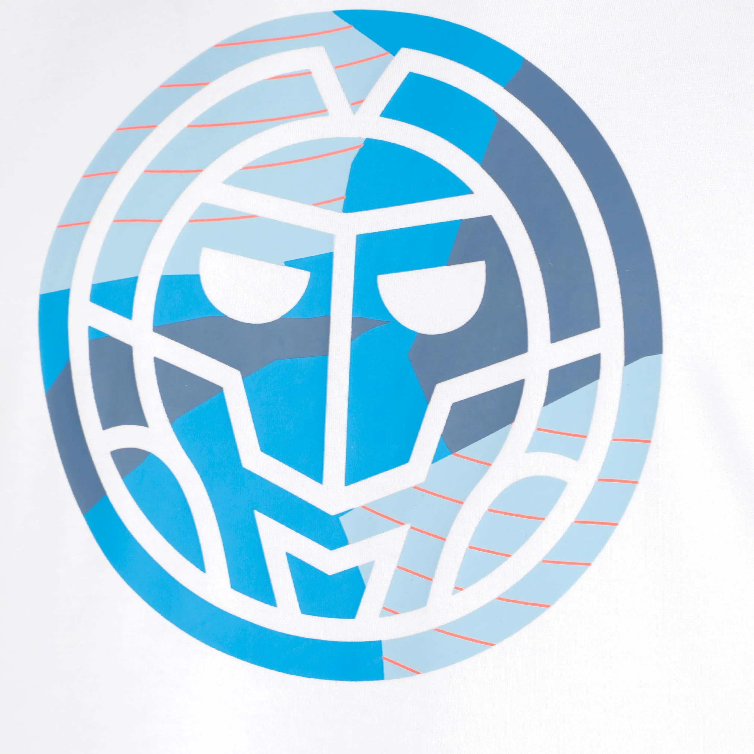 Hey Laguna Logo Koszulka Mężczyźni - biały - Image 3
