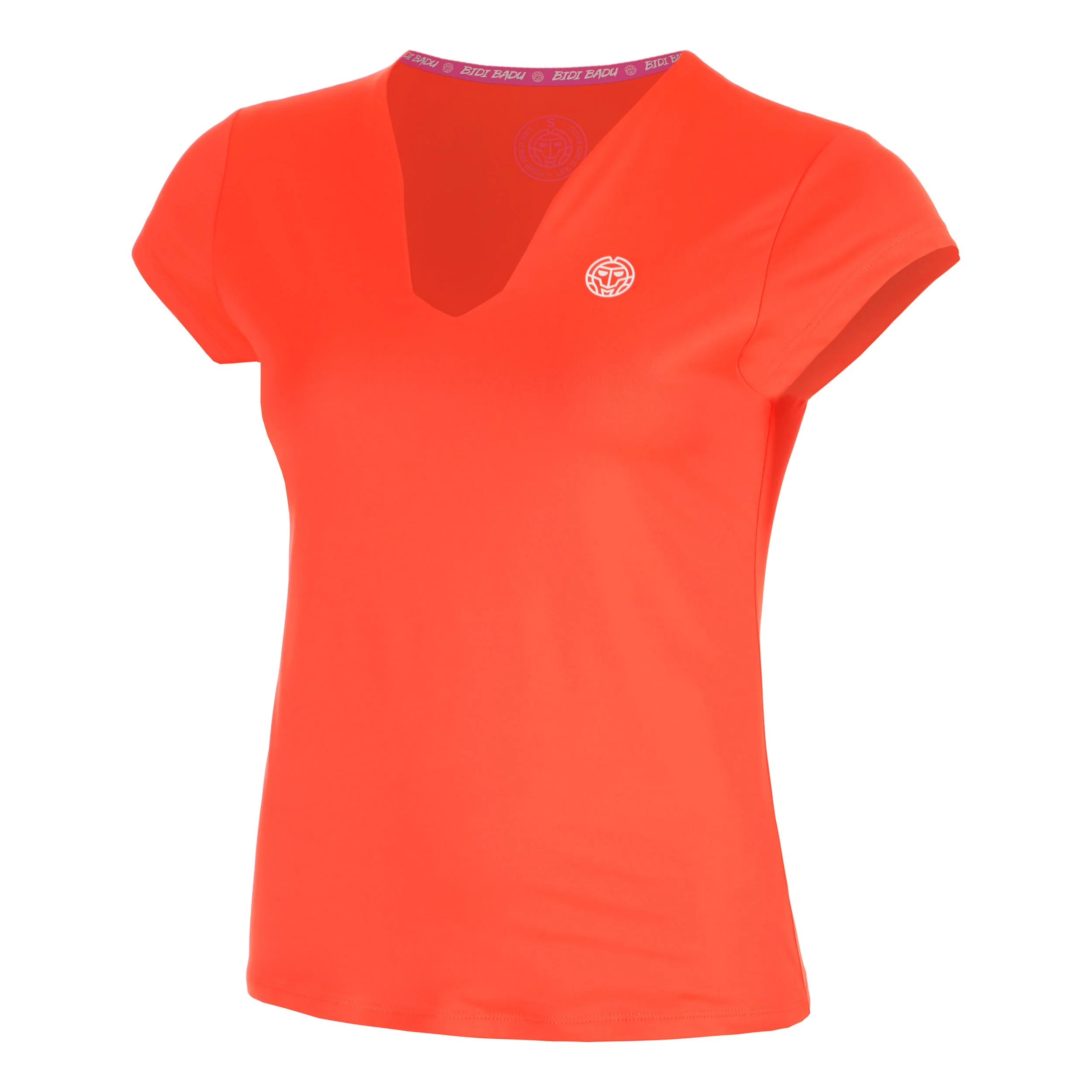 Hey Laguna V-Neck Koszulka Kobiety-koral