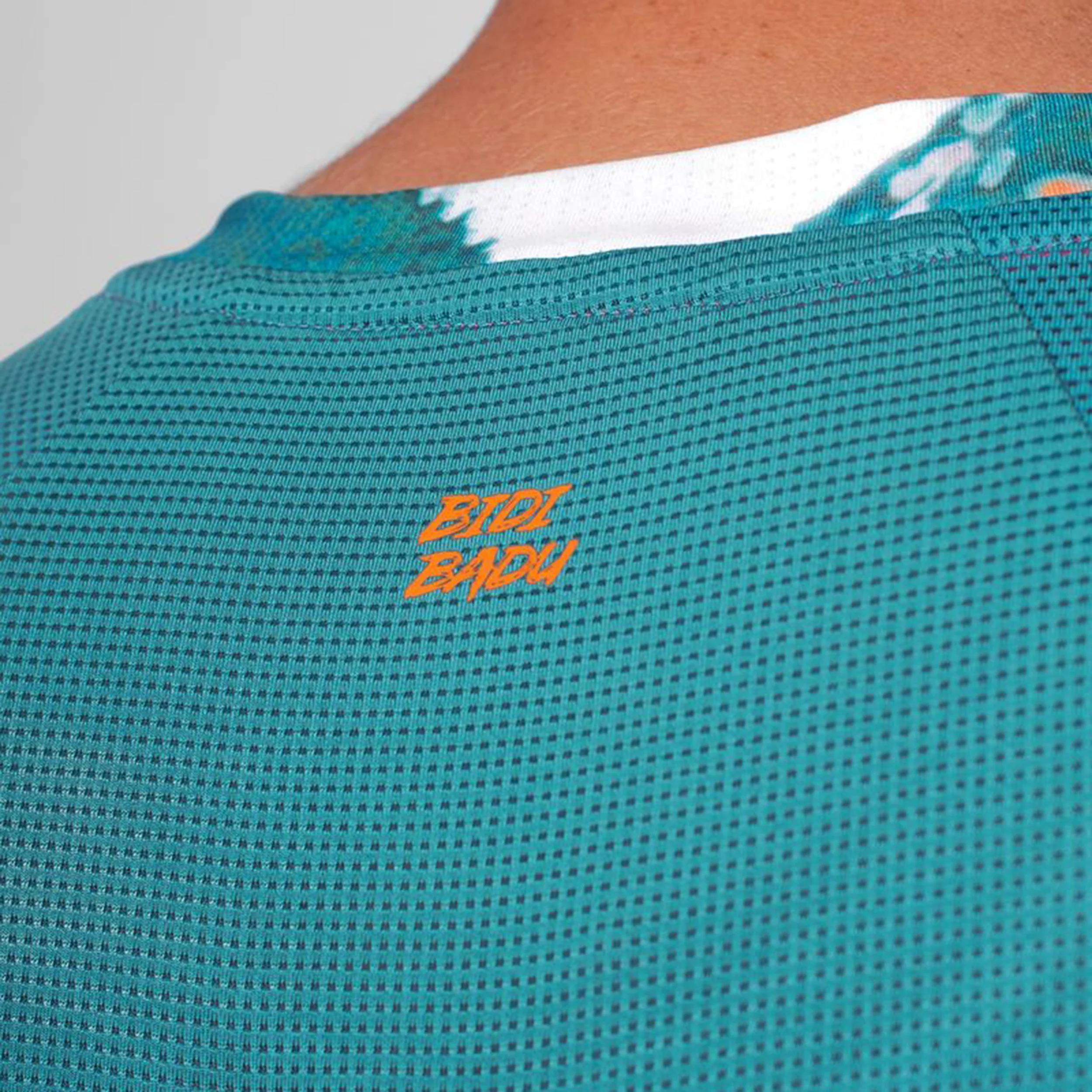 Melbourne 2025 V-Neck Koszulka Mężczyźni-Petrol,Pomarańczowy - Image 6