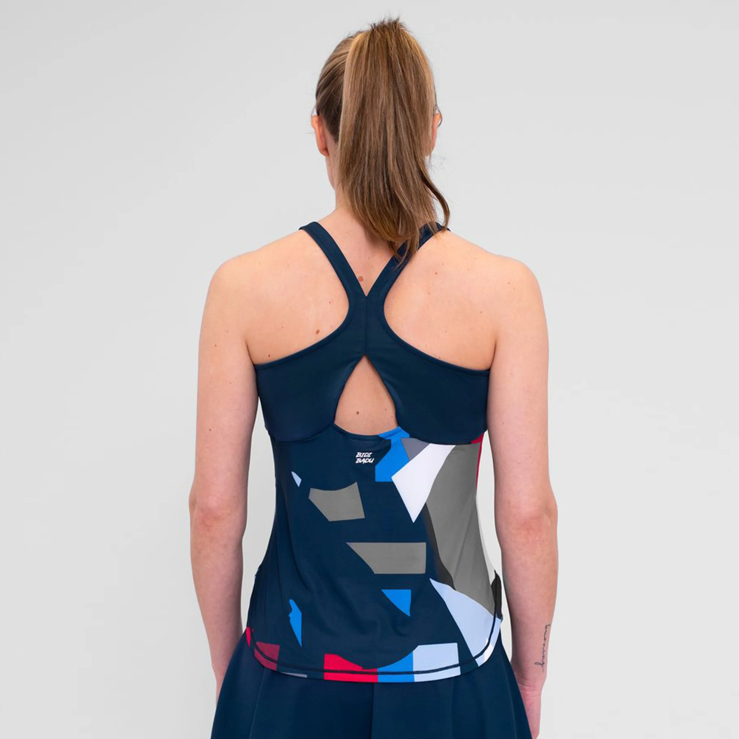 New York 2024 Tank Top Kobiety-Ciemnoniebieski,Wielokolorowy - Image 4