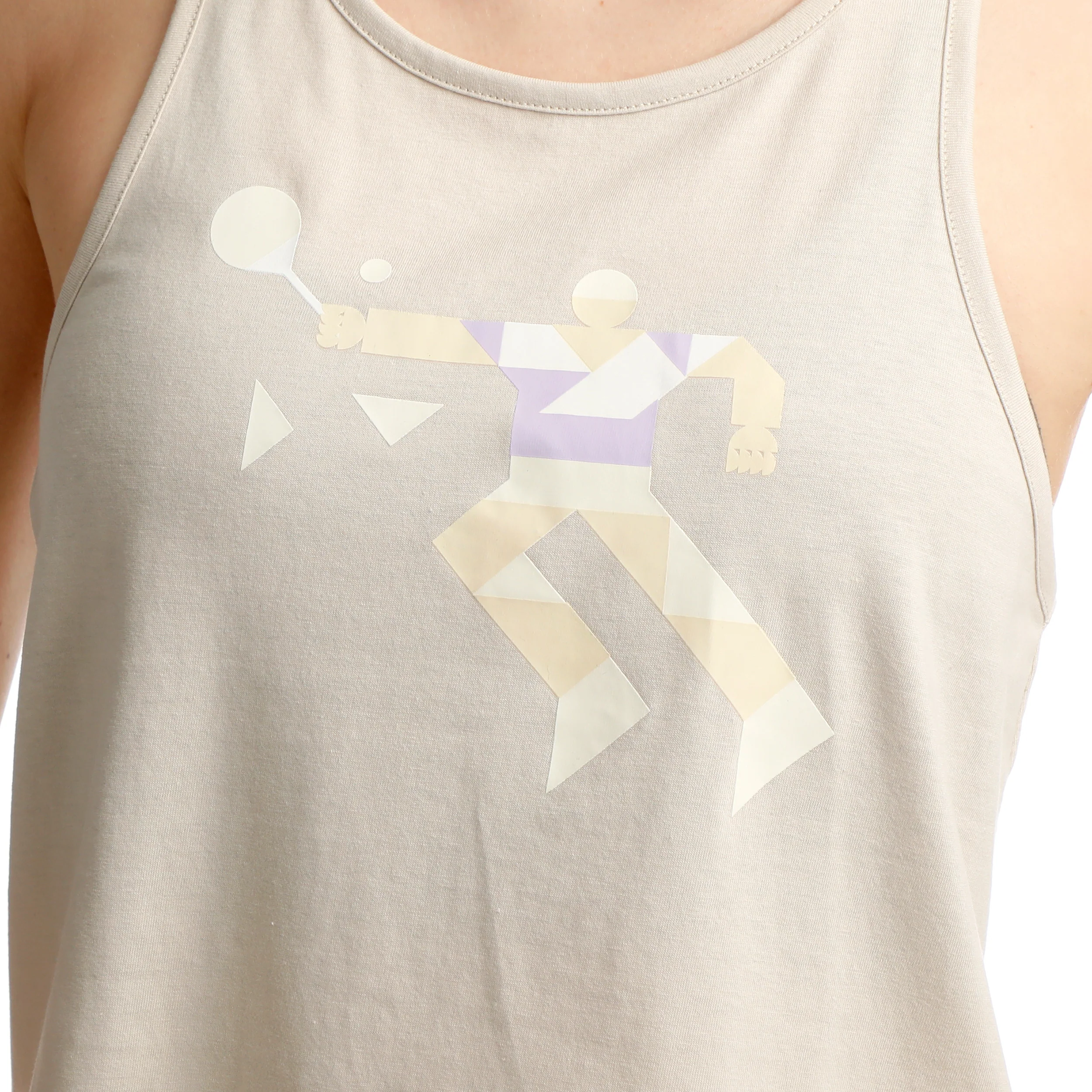 Paris 2025 Chill Tank Top Kobiety-Beż - Image 7