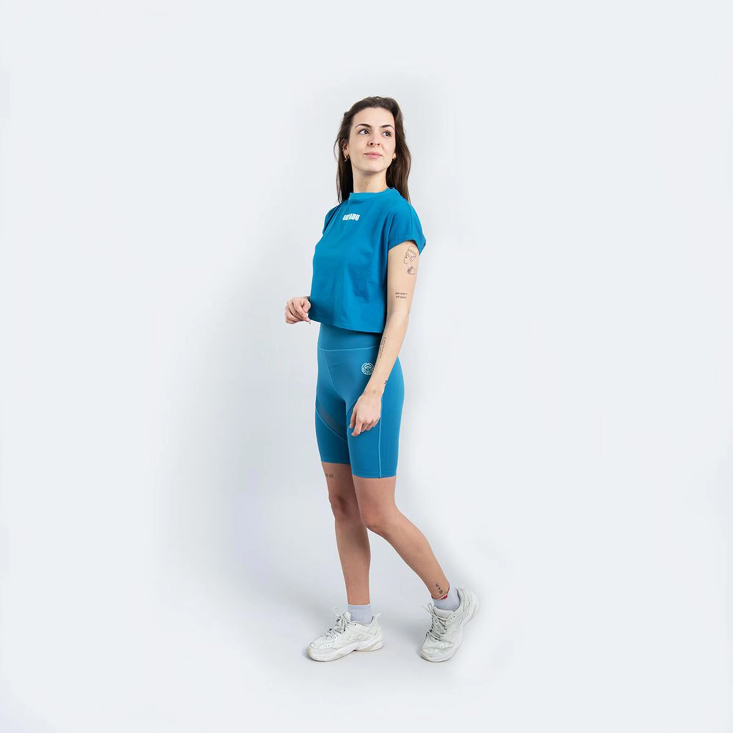 Quadriceps Move Cycling Szorty Kobiety-Petrol - Image 4