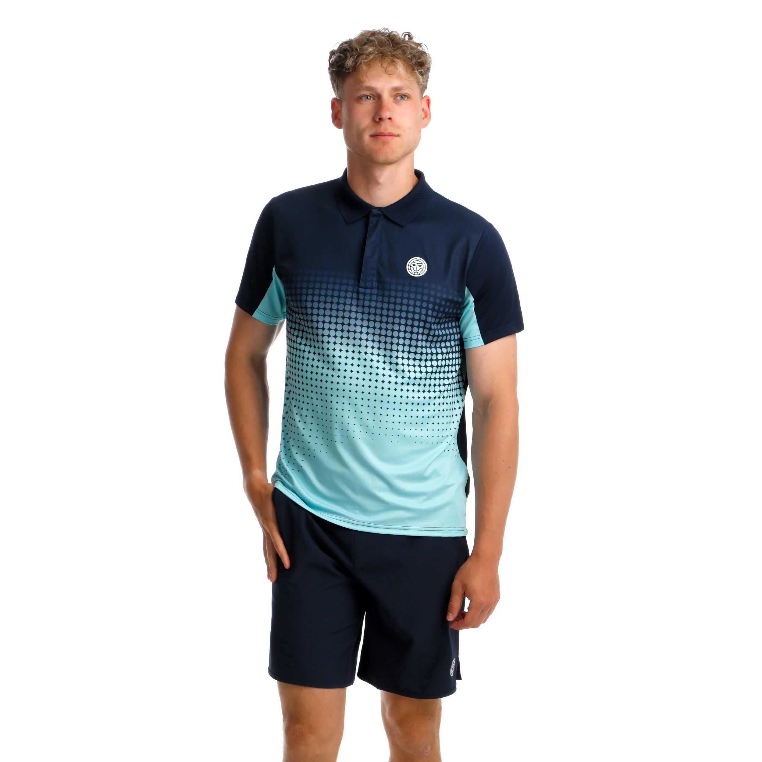 Spectrum Spirit Polo Mężczyźni-Jasnoniebieski,Ciemnoniebieski - Image 5