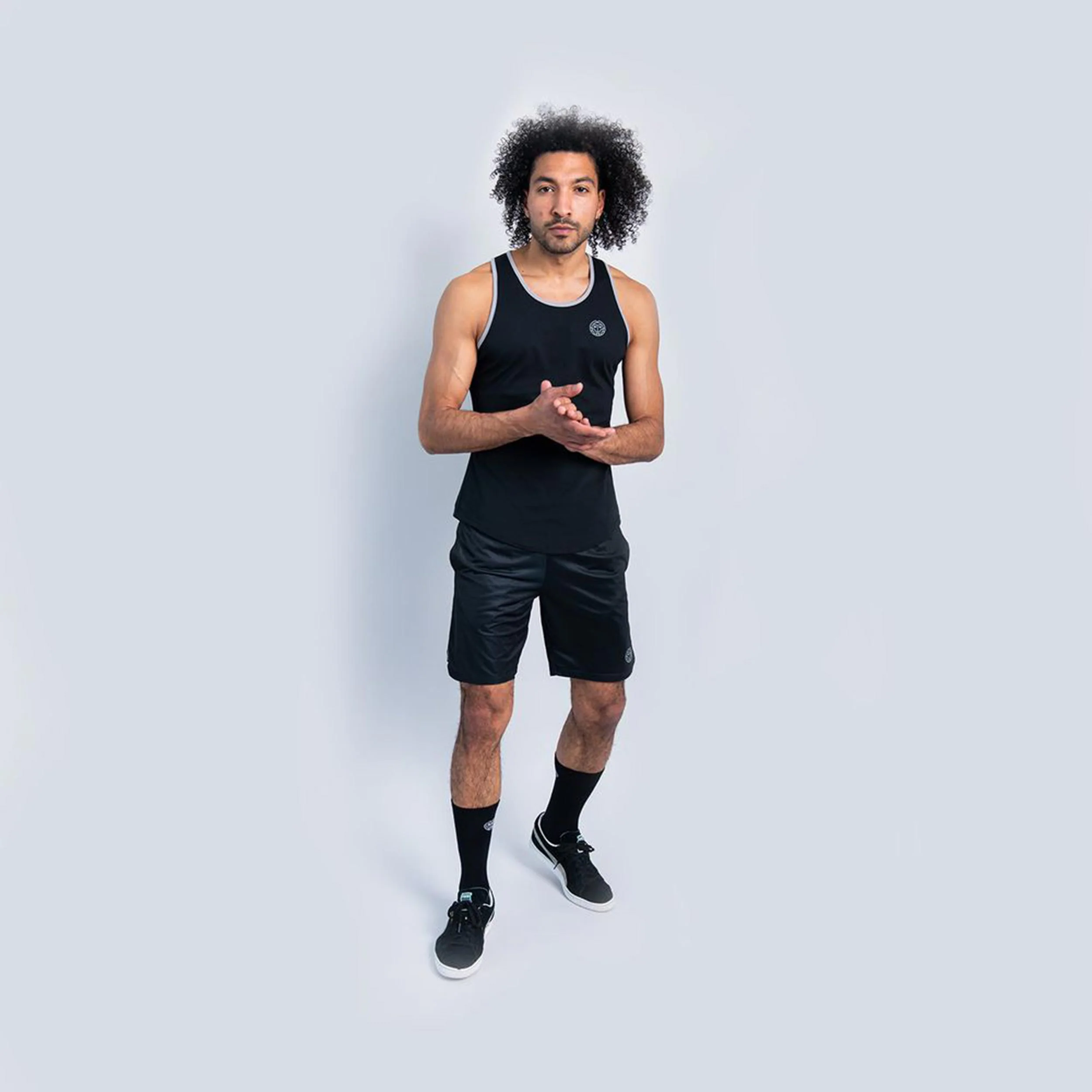 Trapezius Maximus Move Tank Top Mężczyźni-Czarny - Image 3