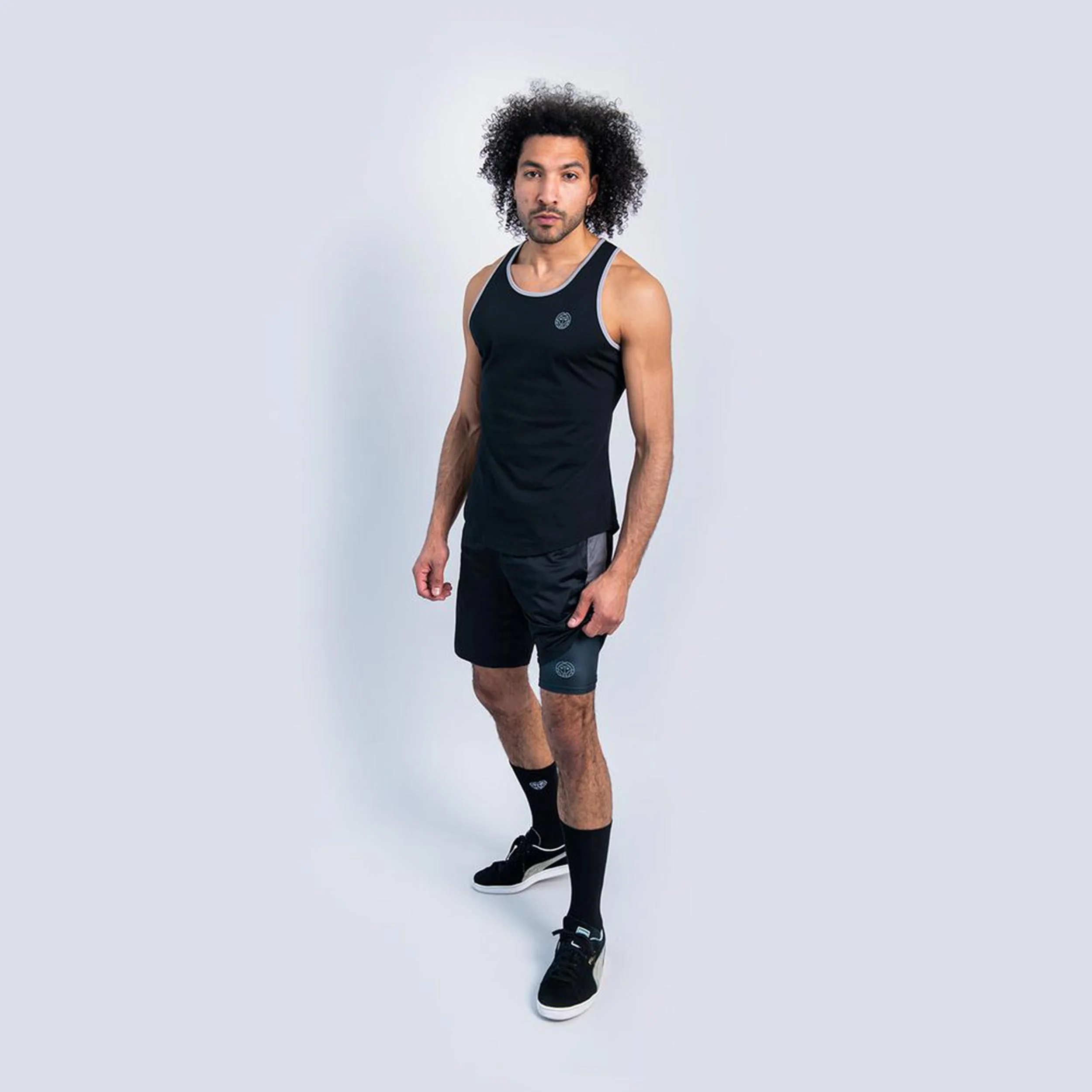 Trapezius Maximus Move Tank Top Mężczyźni-Czarny - Image 5