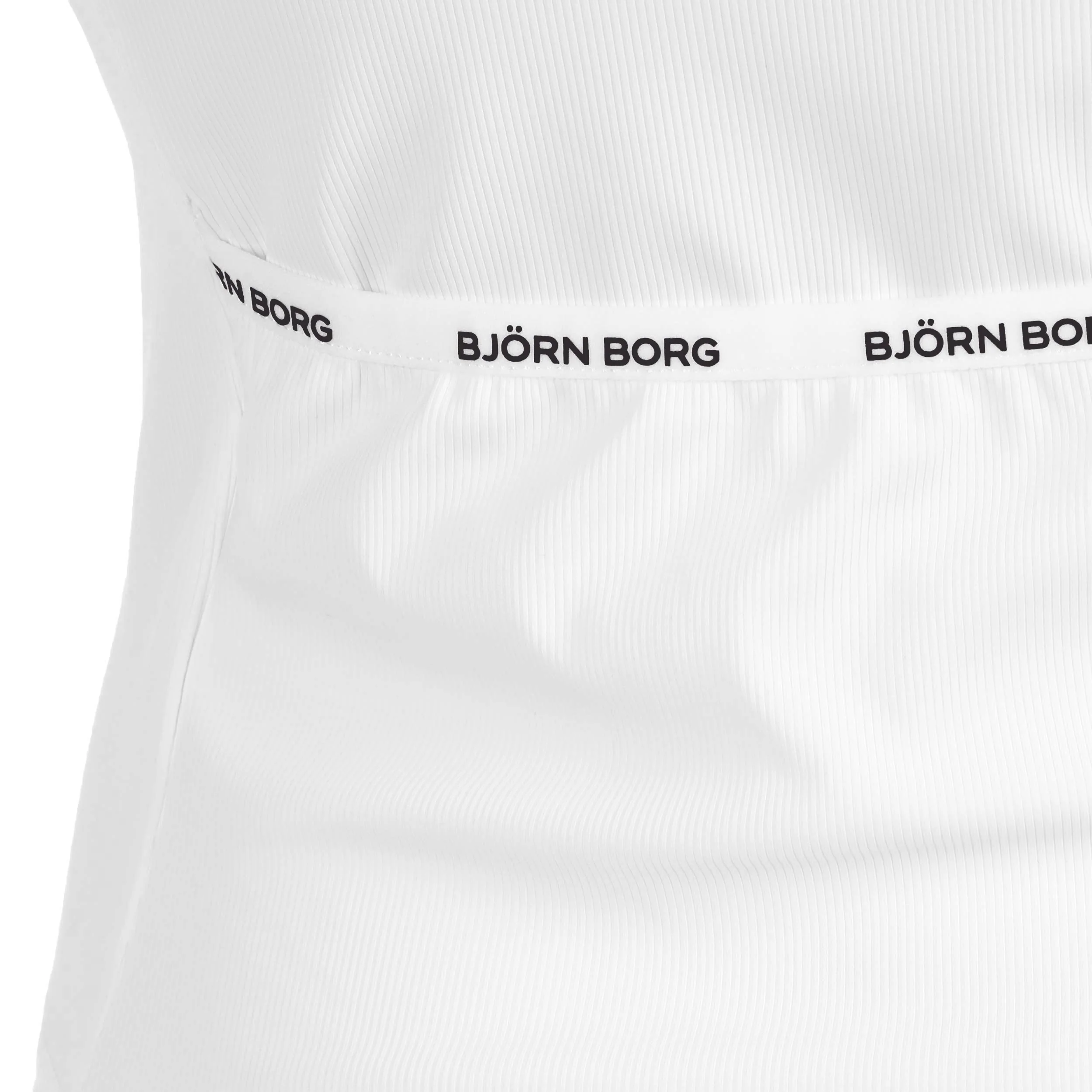 Ace Pocket Ribbed Tank top Kobiety - biały - Image 4
