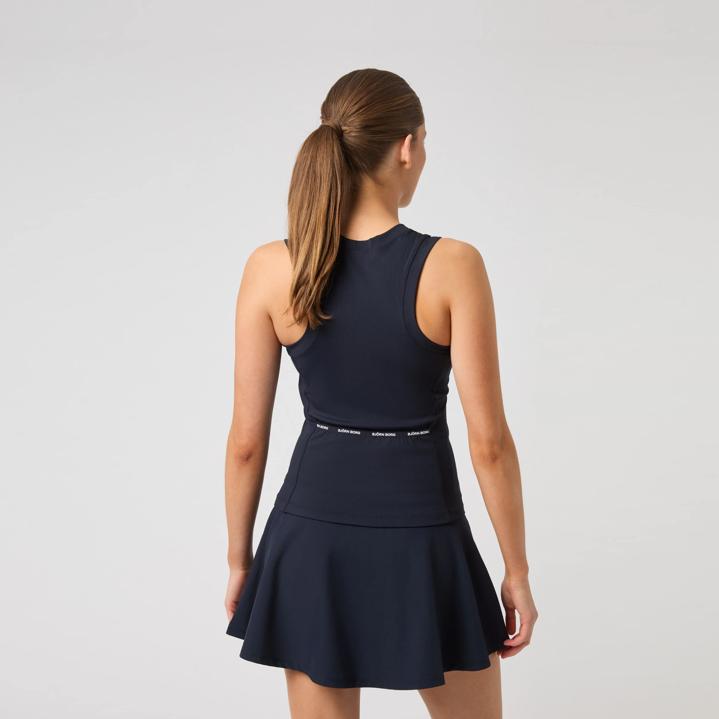 Ace Pocket Ribbed Tank top Kobiety - ciemnoniebieski - Image 6