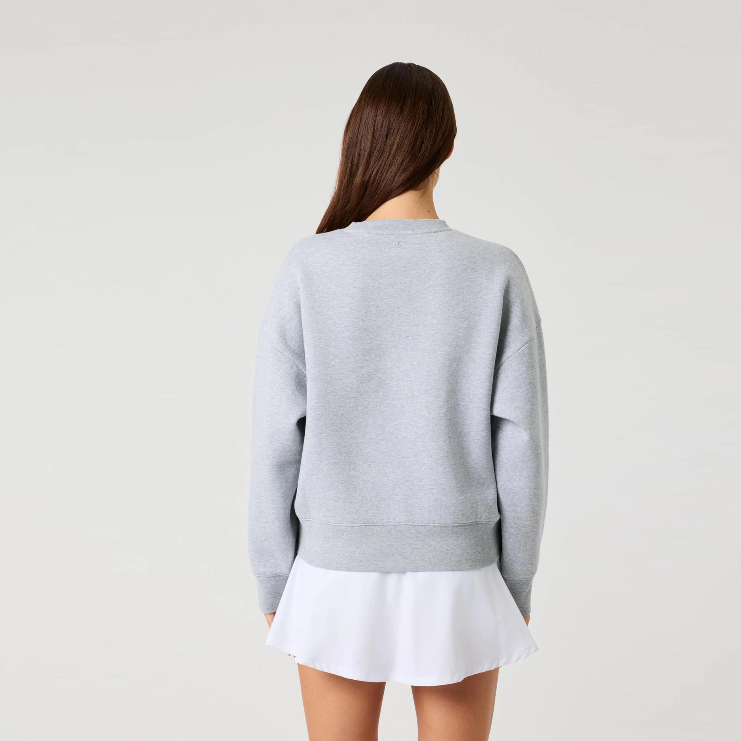 Boyfriend Bluza Kobiety-jasnoszary - Image 2