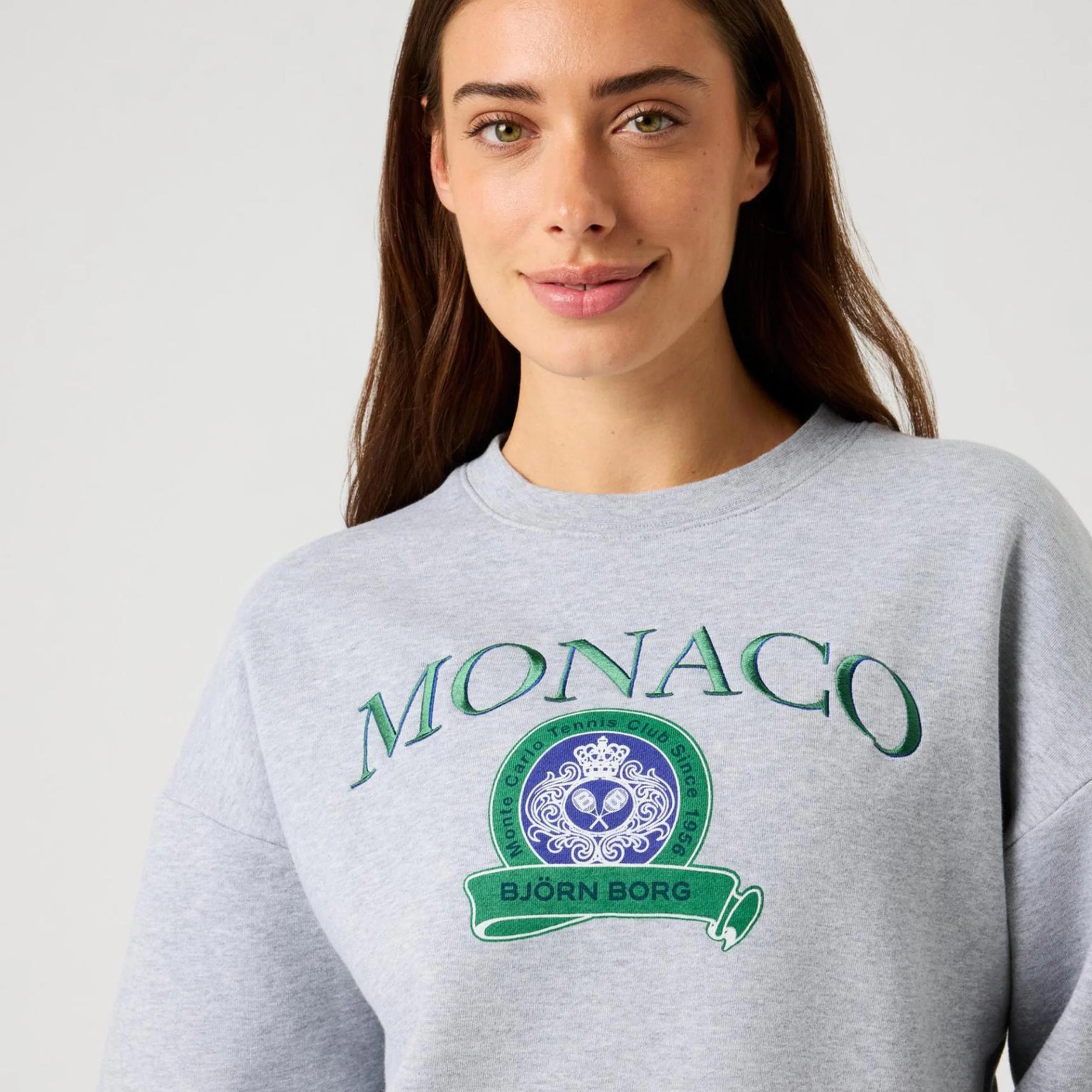 Boyfriend Bluza Kobiety-jasnoszary - Image 3
