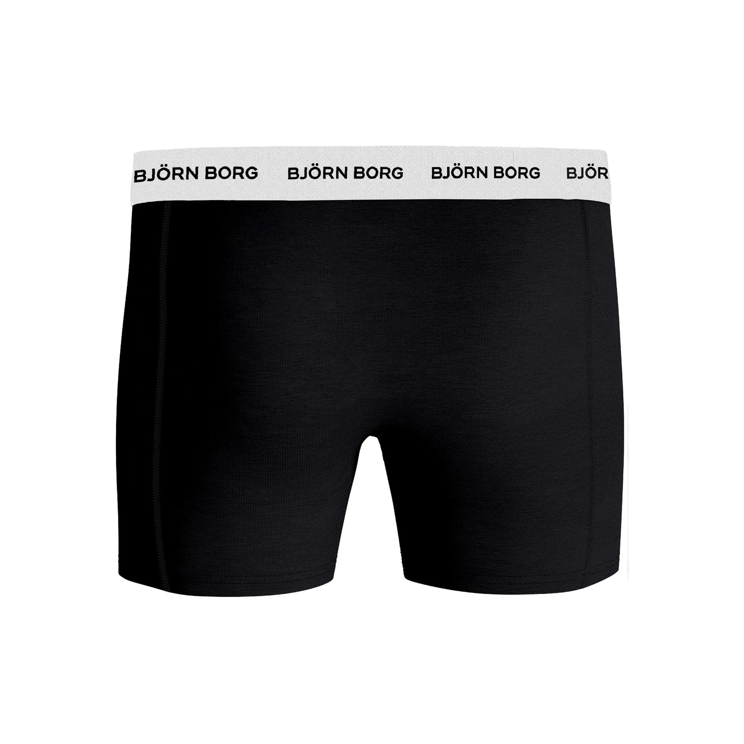 Cotton Stretch Bokserki sportowe Opakowanie 3 szt. Mężczyźni - czarny, biały - Image 3