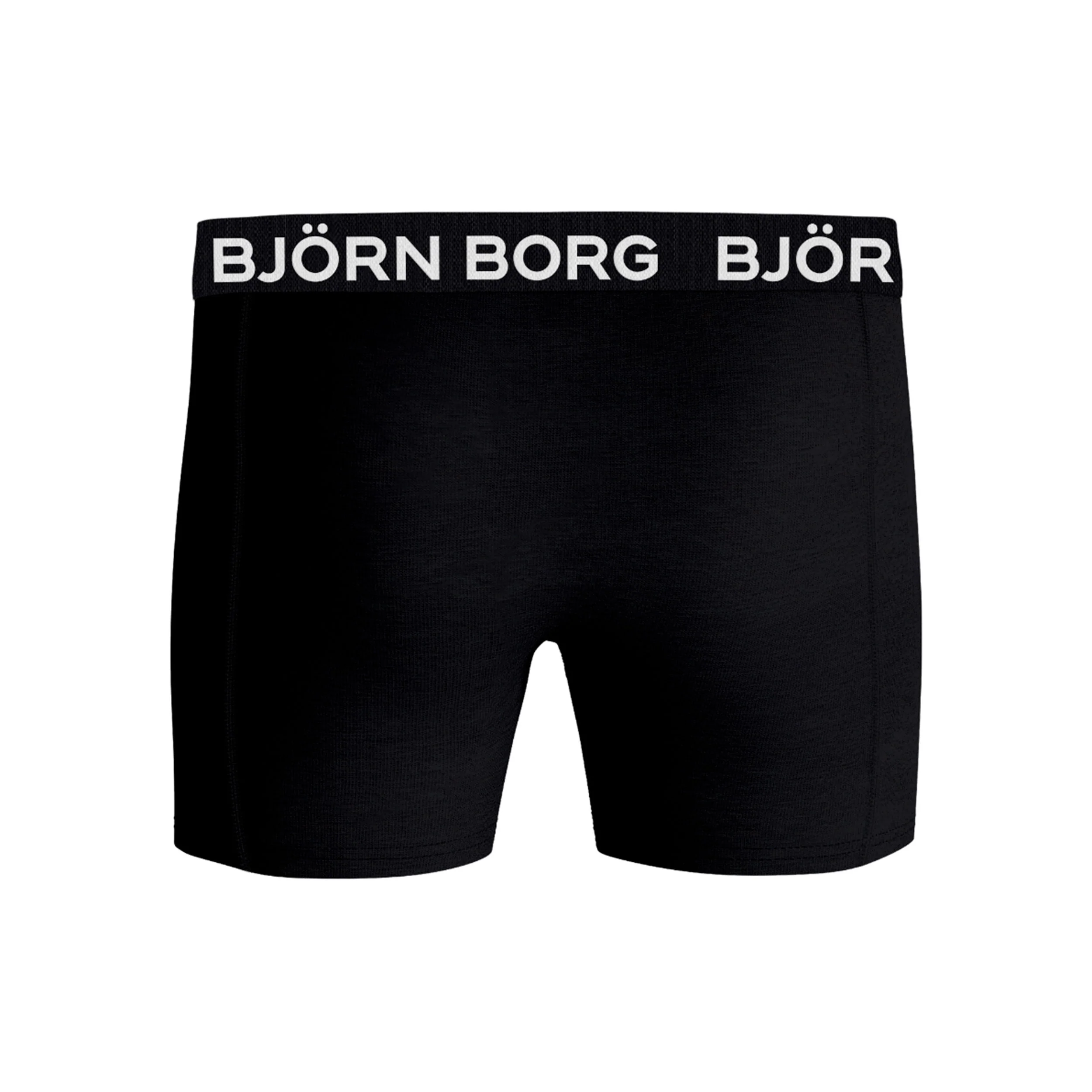 Cotton Stretch Bokserki sportowe Opakowanie 3 szt. Mężczyźni - czarny, ciemnozielony - Image 3