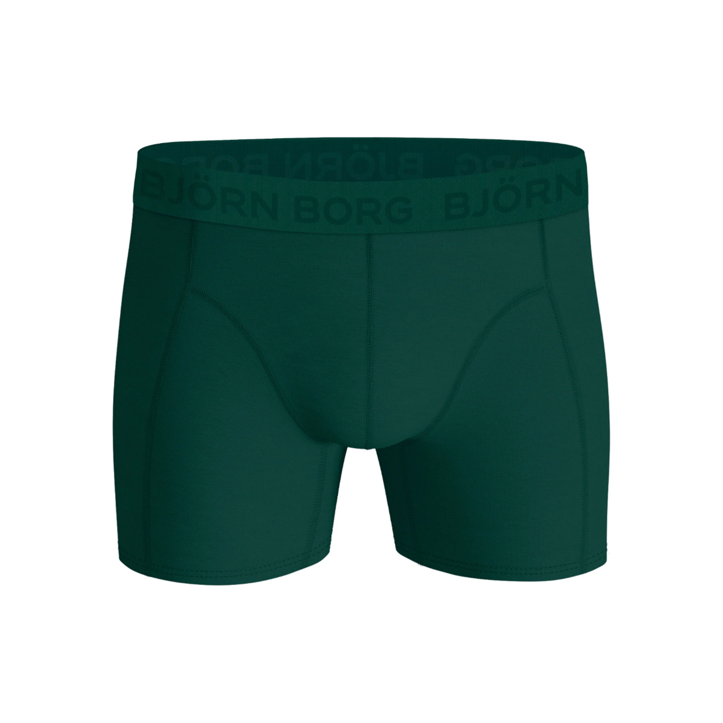 Cotton Stretch Bokserki sportowe Opakowanie 3 szt. Mężczyźni - czarny, ciemnozielony - Image 5