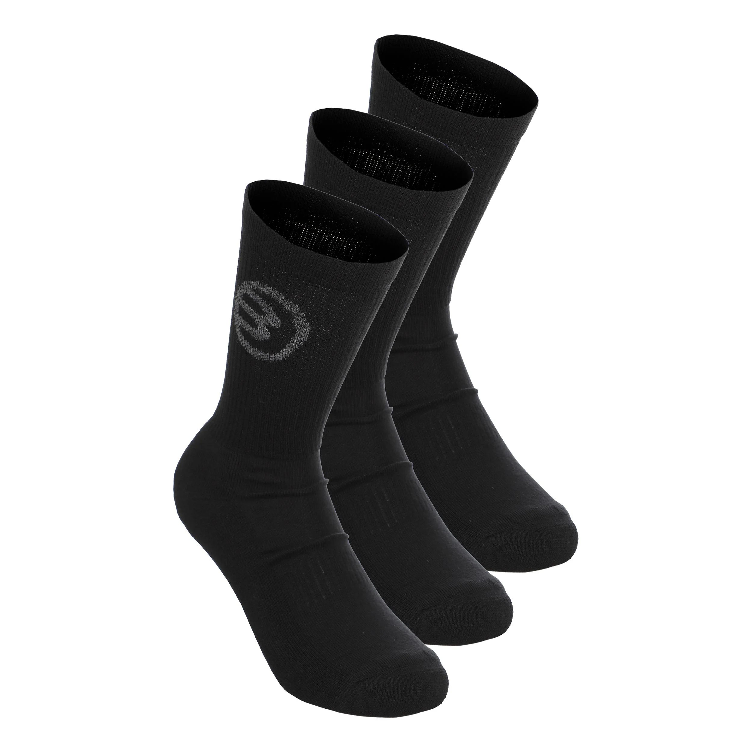 BP262 (PACK DE 3) Skarpety sportowe Unisex - czarny