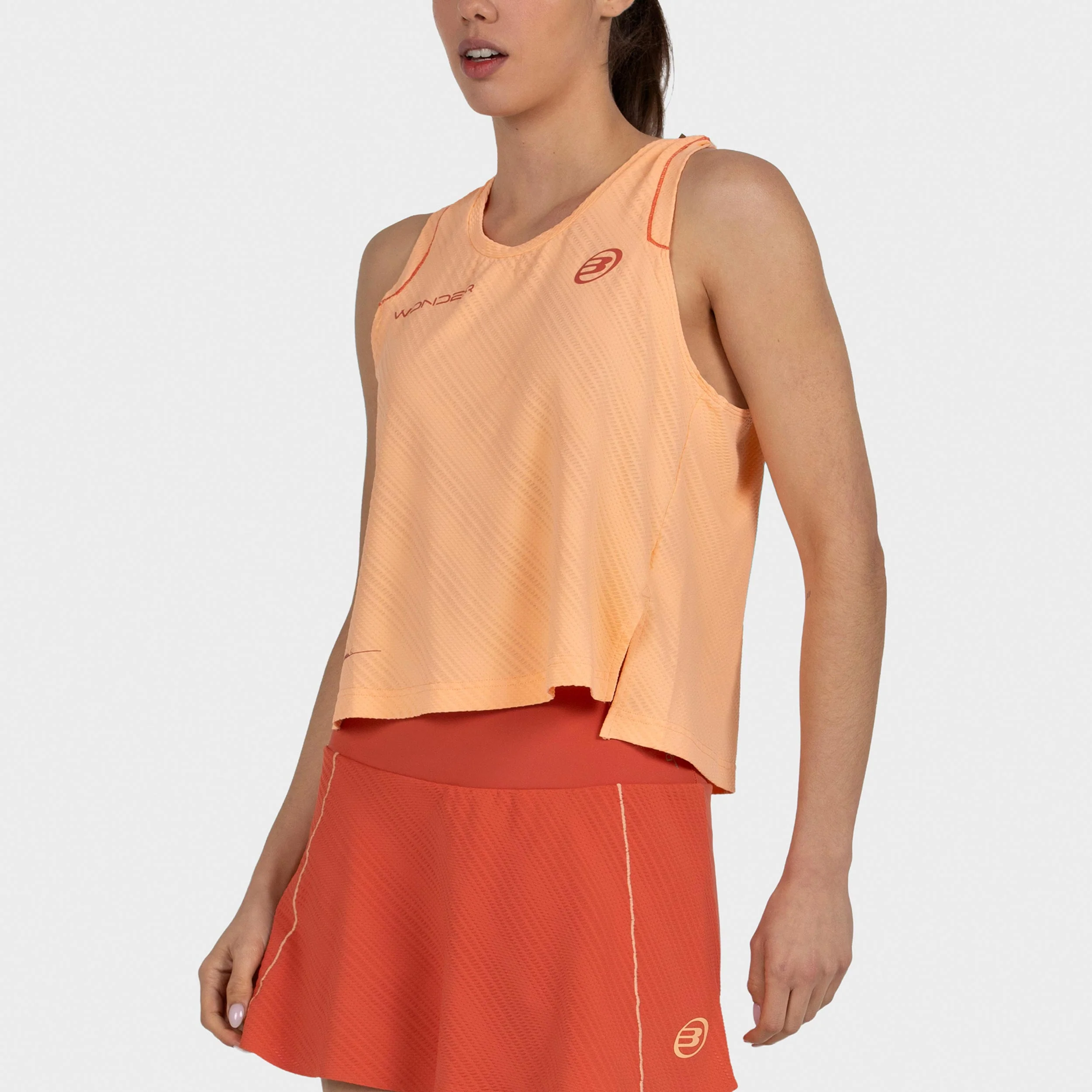 Claudia 26V Tank top Kobiety - morela