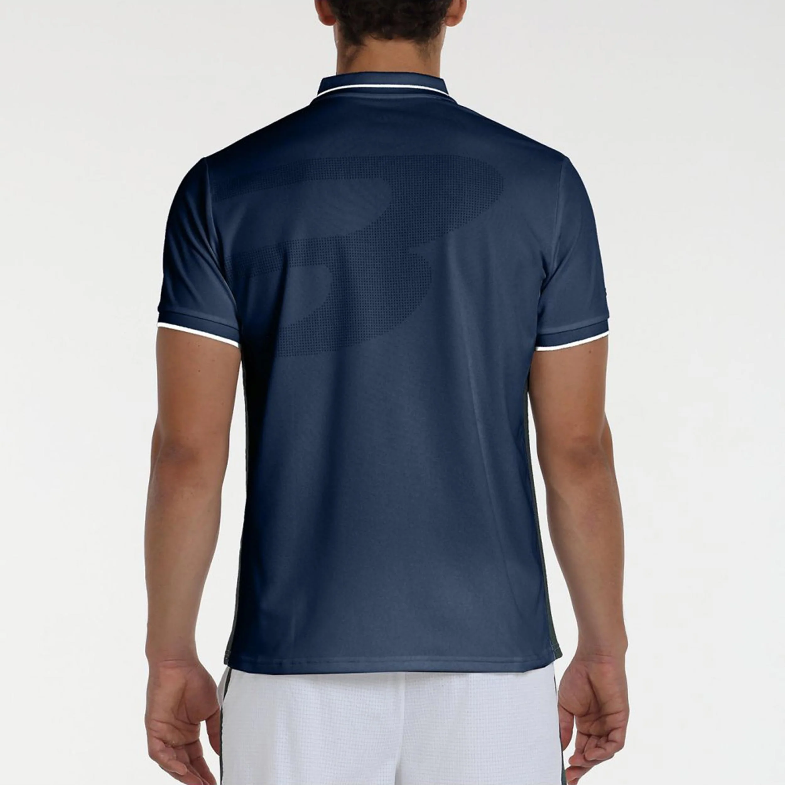 Leiro 25V Polo Mężczyźni-Ciemnoniebieski - Image 2