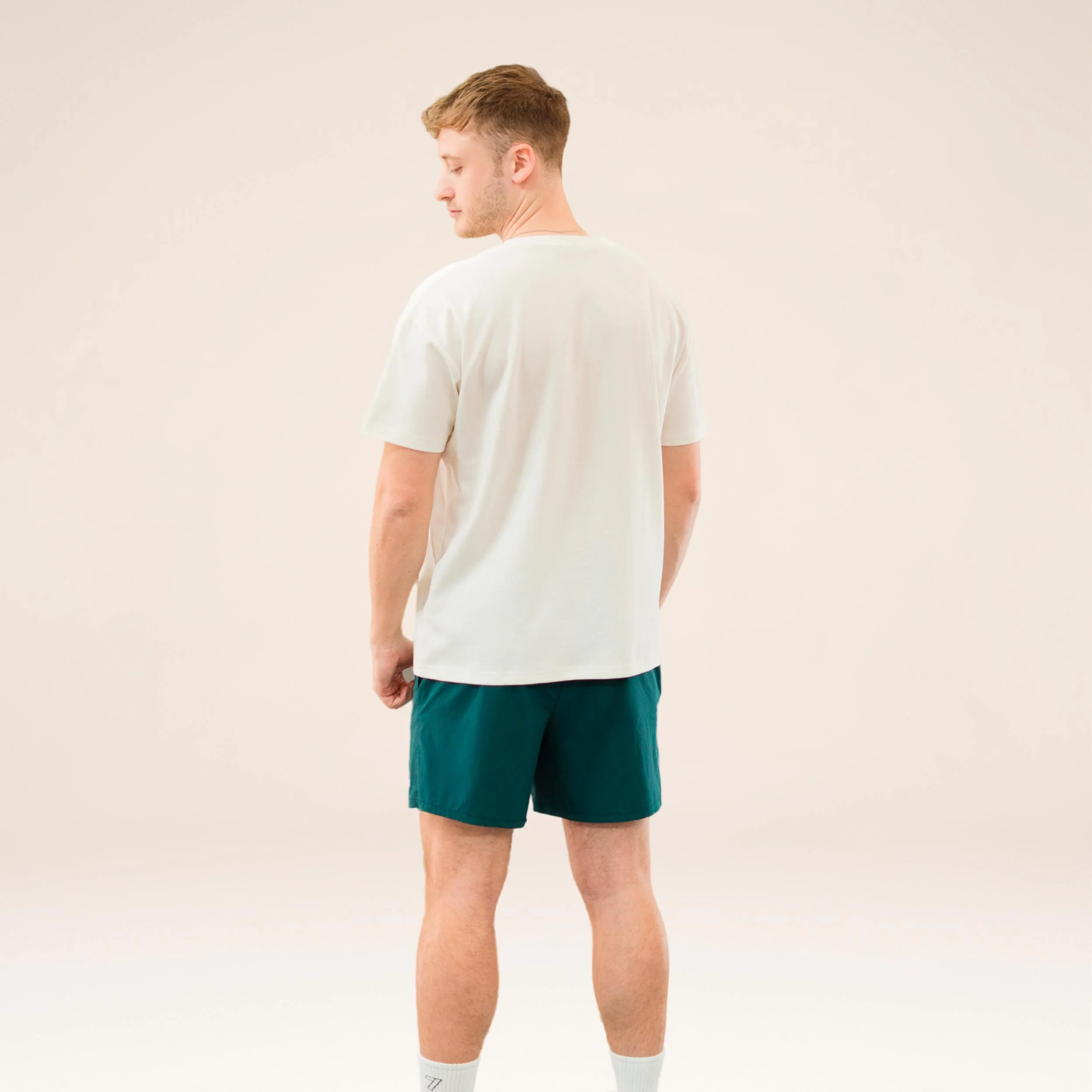 AD-IN Basic 2.0 Koszulka Unisex - złamana biel - Image 3