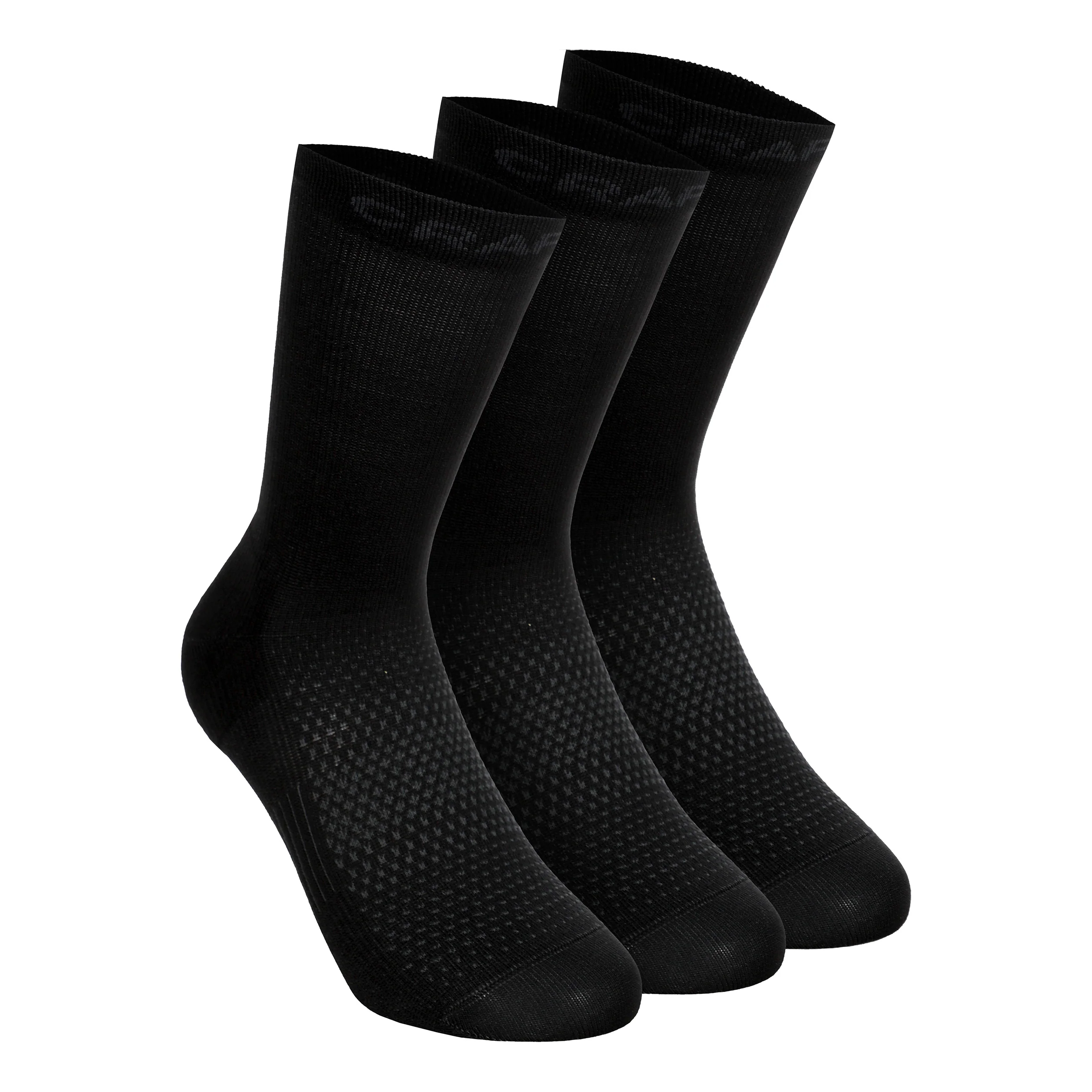 Core Dry High Skarpety do biegania Unisex - czarny