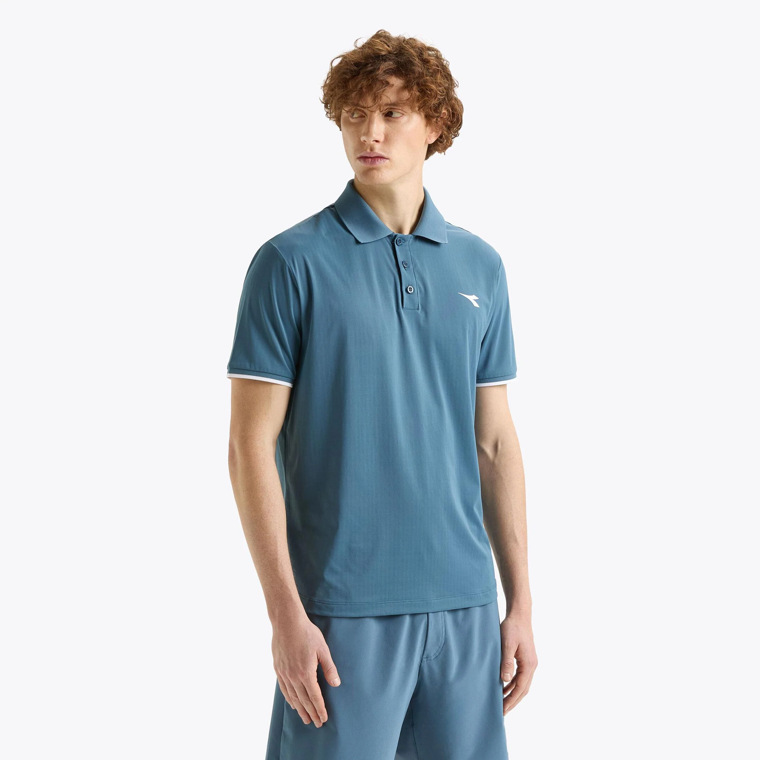 Icon Polo Mężczyźni-Petrol - Image 6