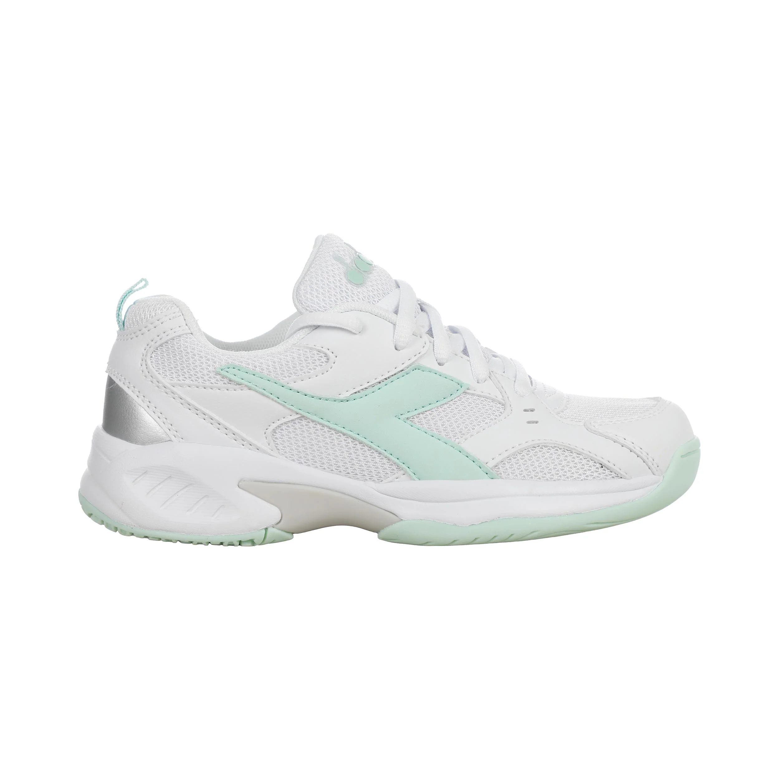 S. Challenge 6 buty do tenisa allcourt Dzieci-biały, zieleń