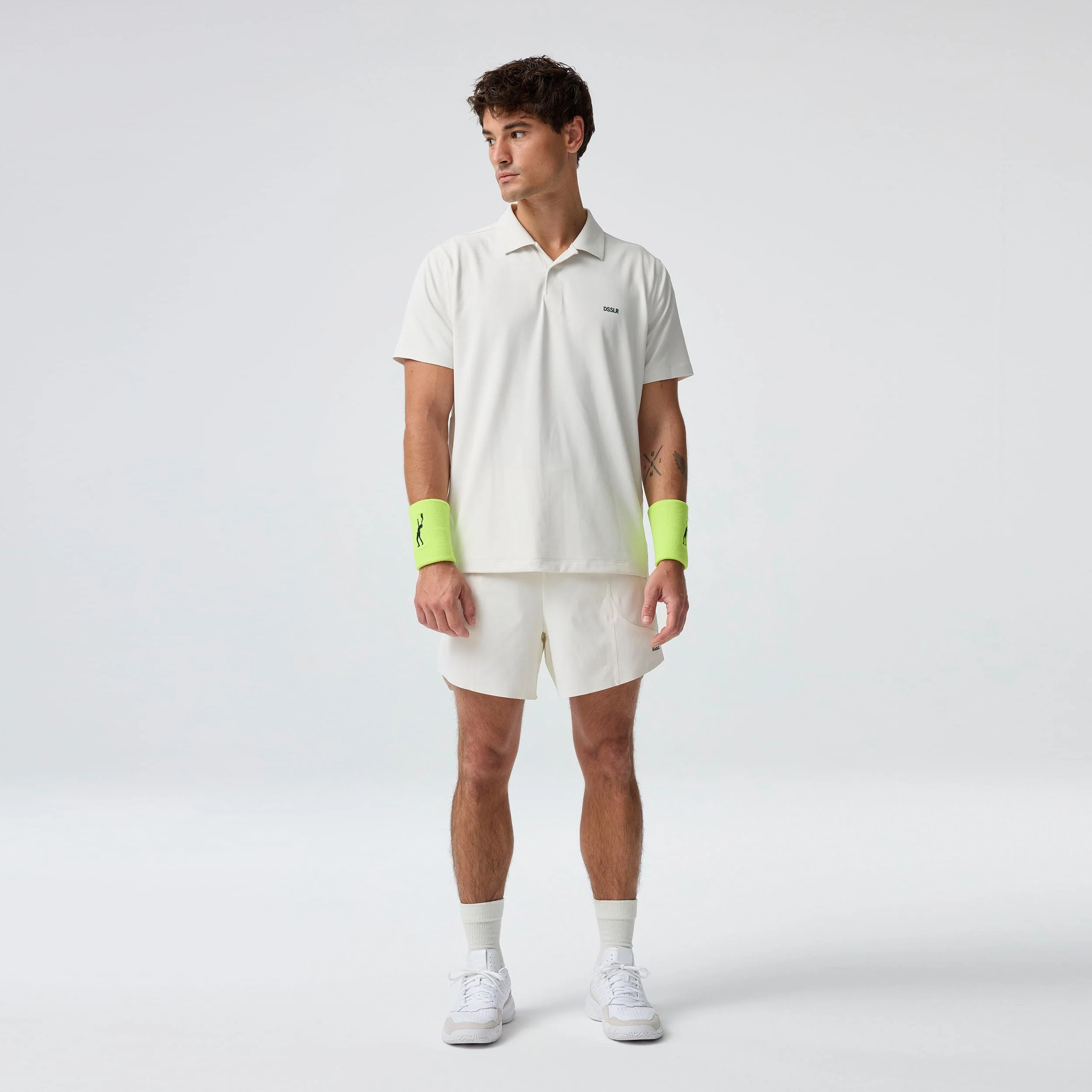 Match Polo Mężczyźni-Krem - Image 4
