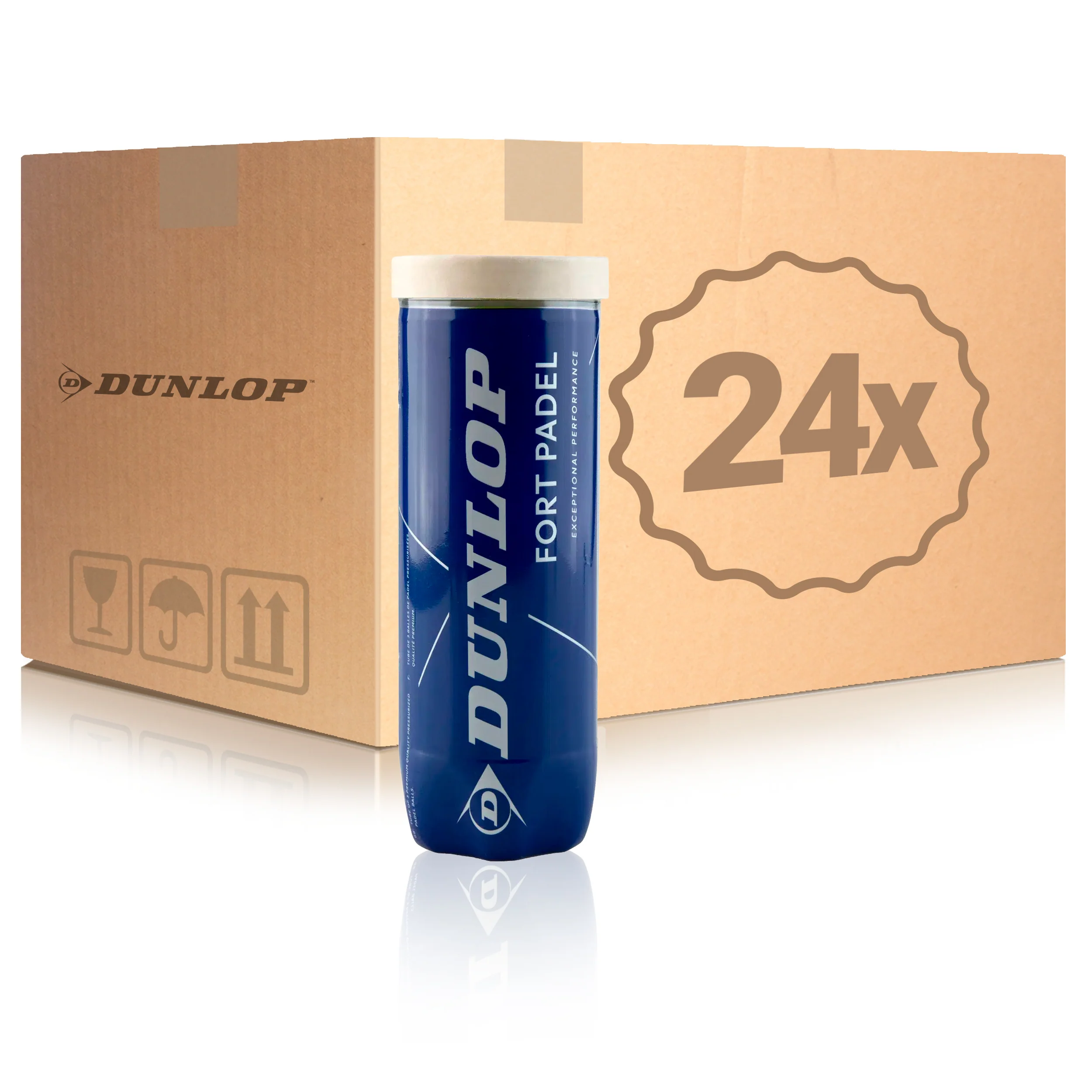 24x puszka 3 szt. Fort Padel