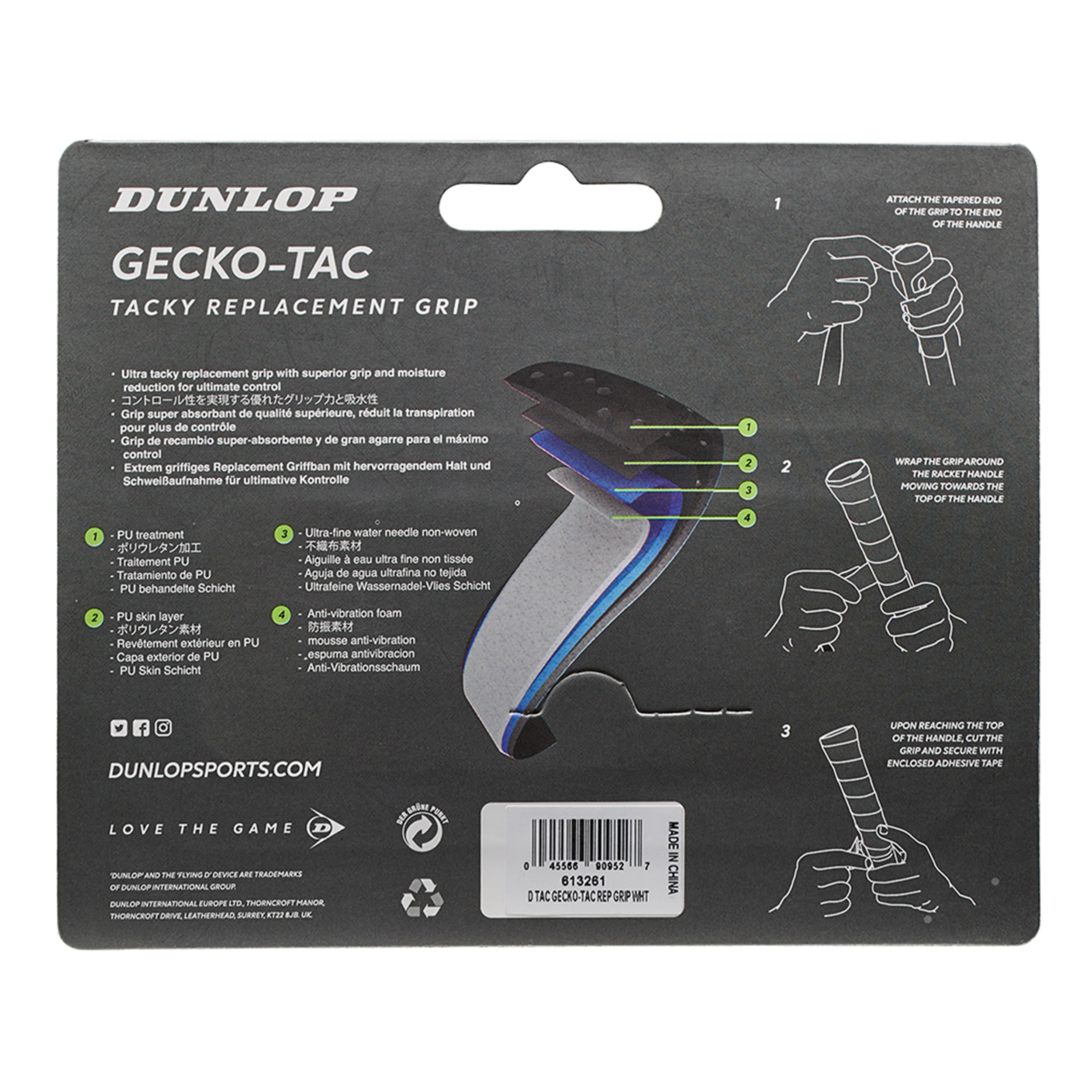 Gecko-Tac Replacement Grip Opakowanie 1 Szt.-Biały - Image 2
