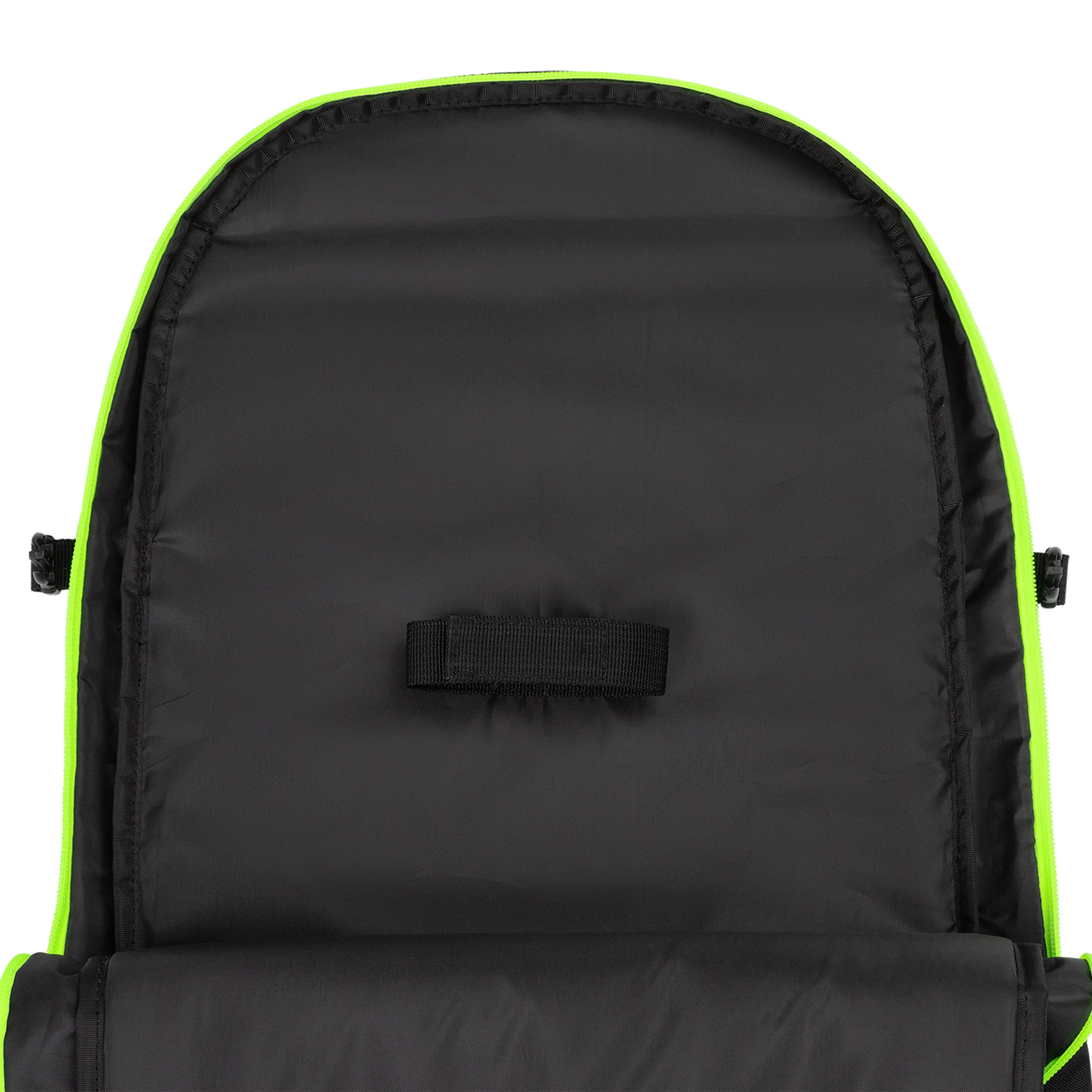 Performance Long Plecak-Czarny,Neonowy Zielony - Image 4
