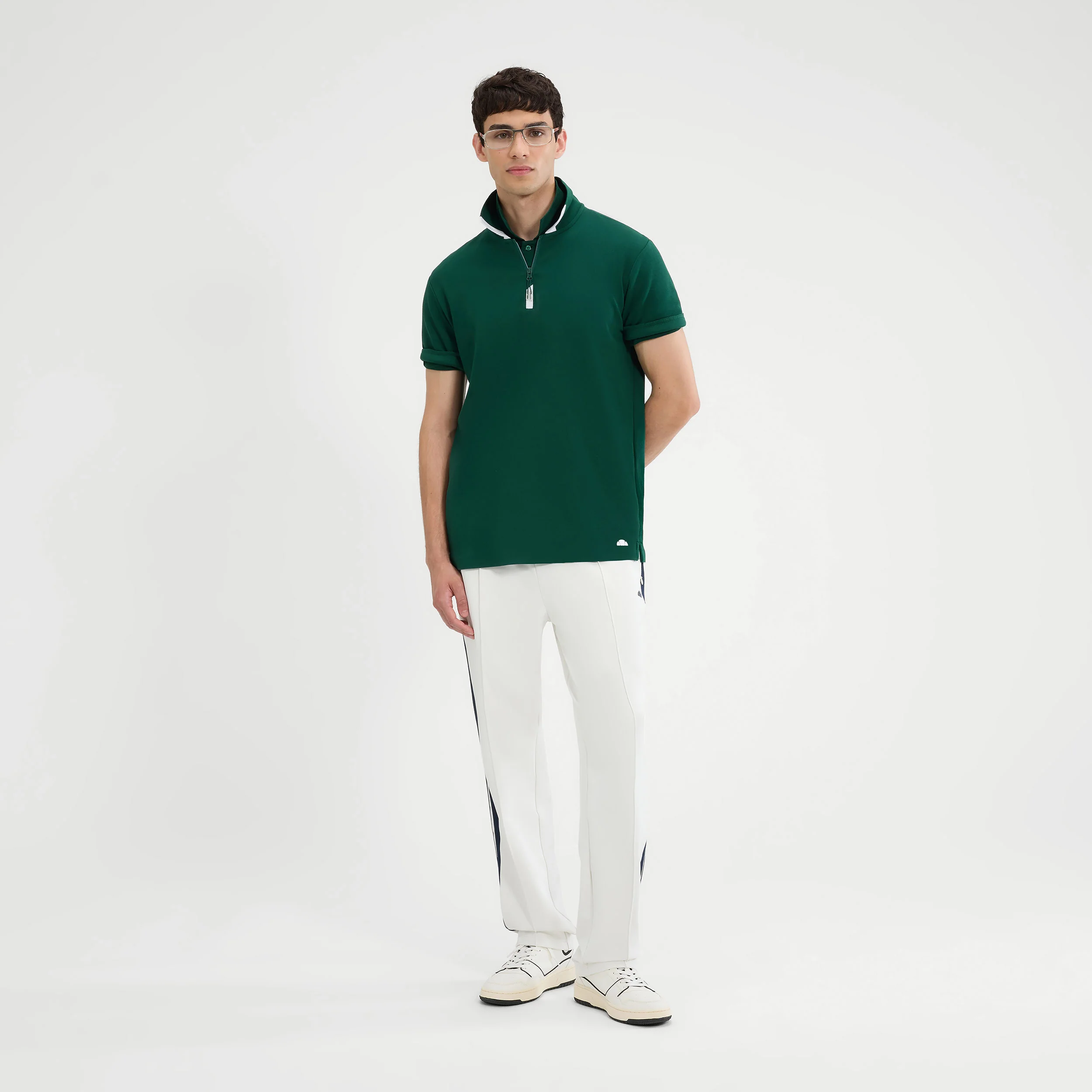 Kelvias Polo Mężczyźni-Ciemnozielony - Image 4