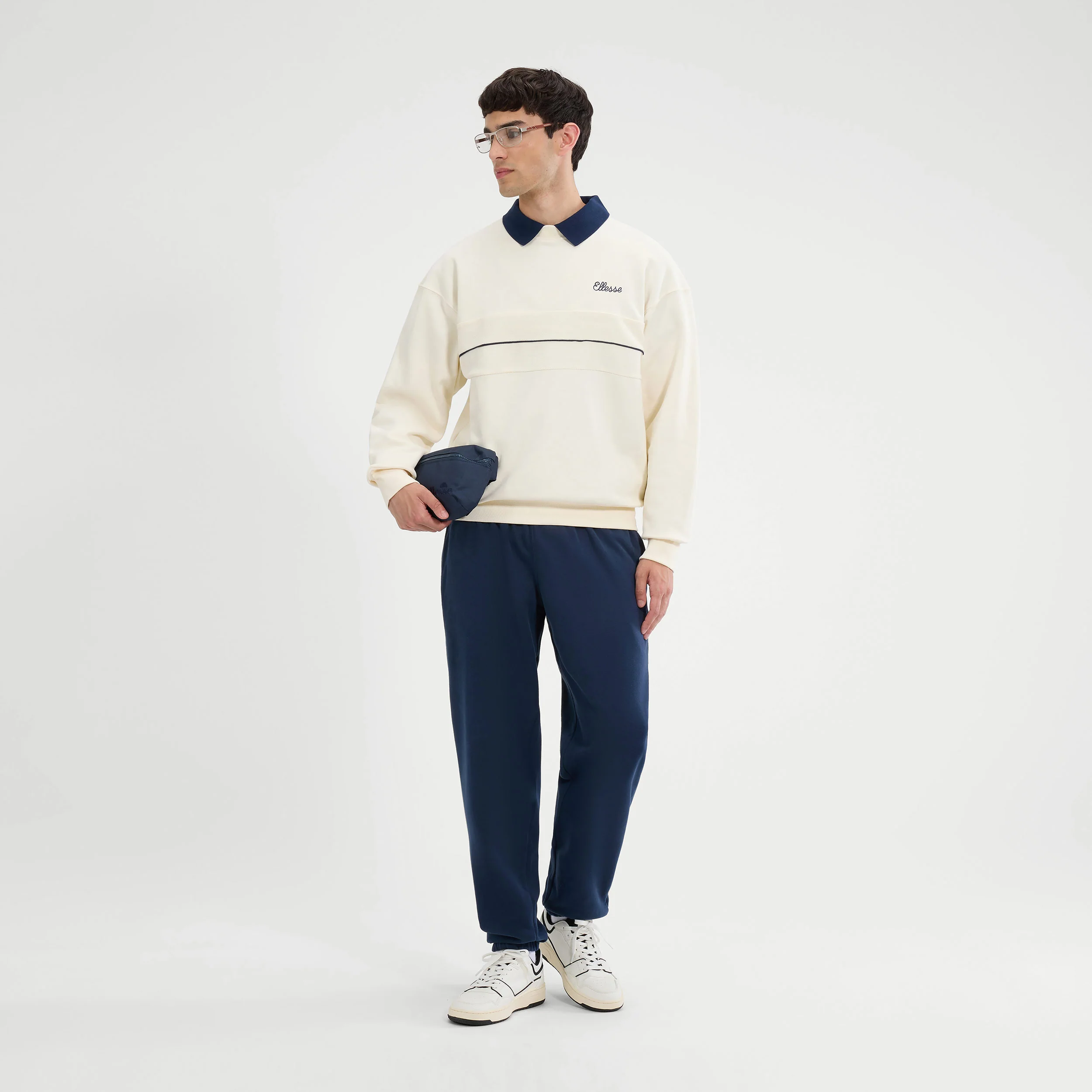 Quento Bluza Mężczyźni-Krem - Image 4