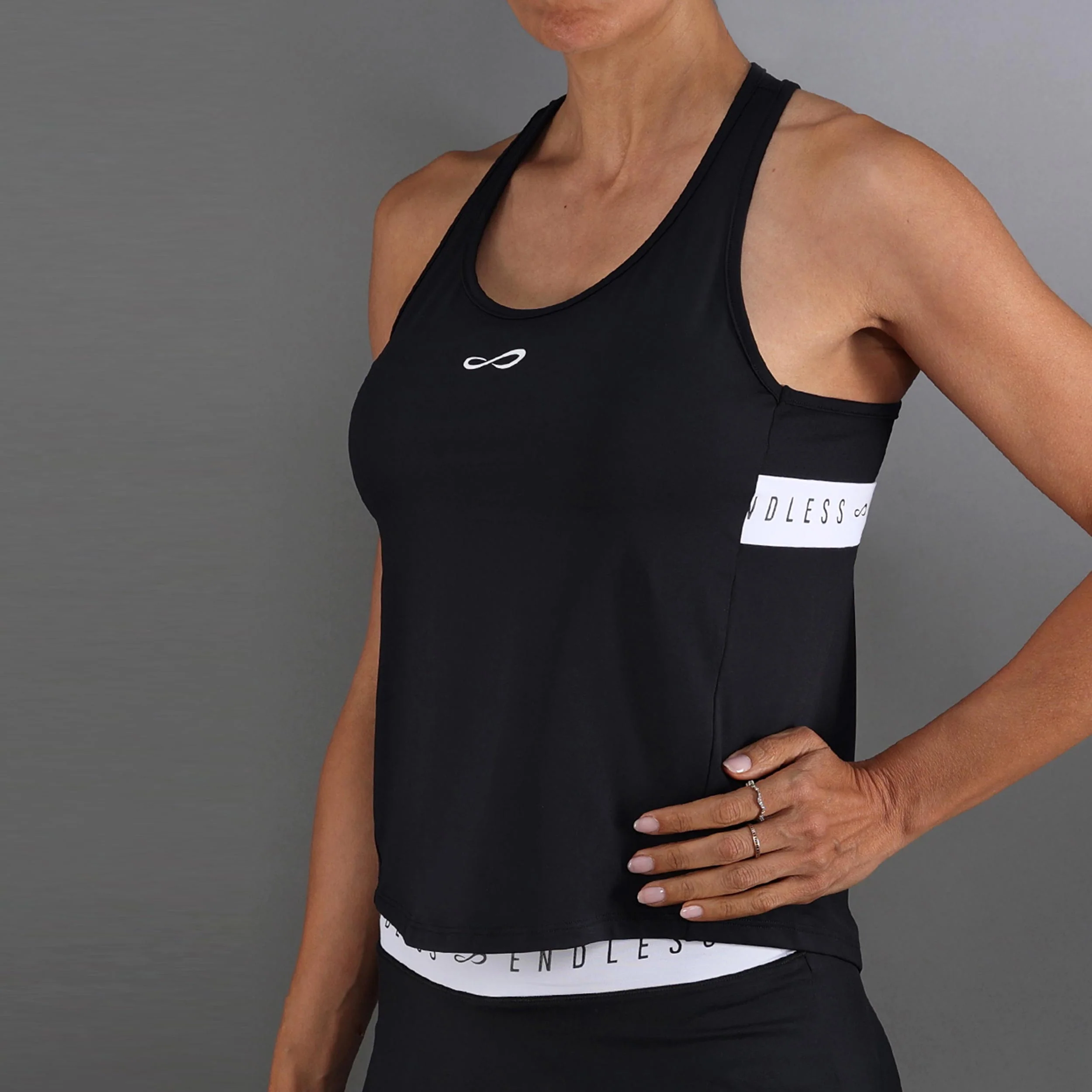 Allure Tank top Kobiety-czarny