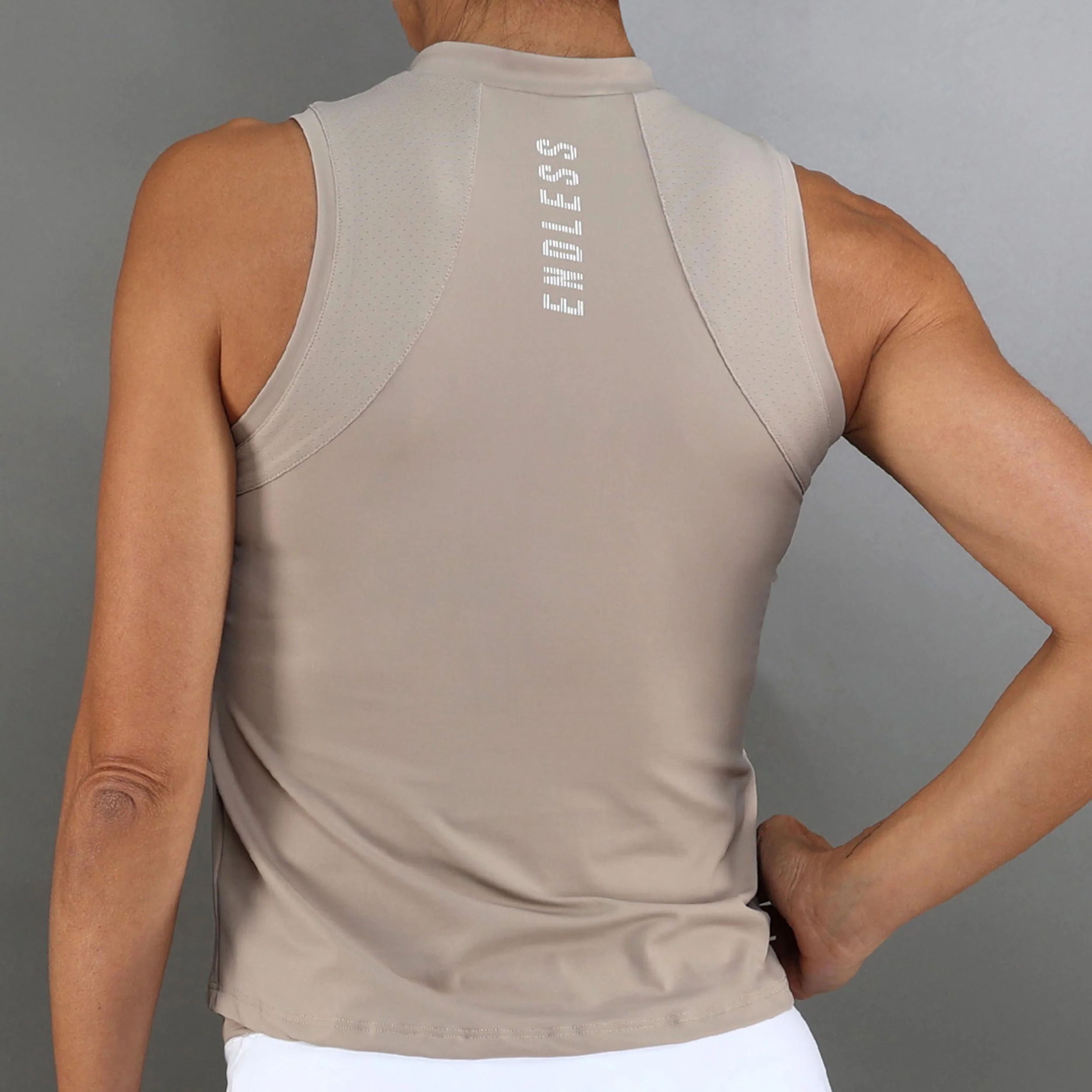 Glam Tank top Kobiety-beż - Image 3