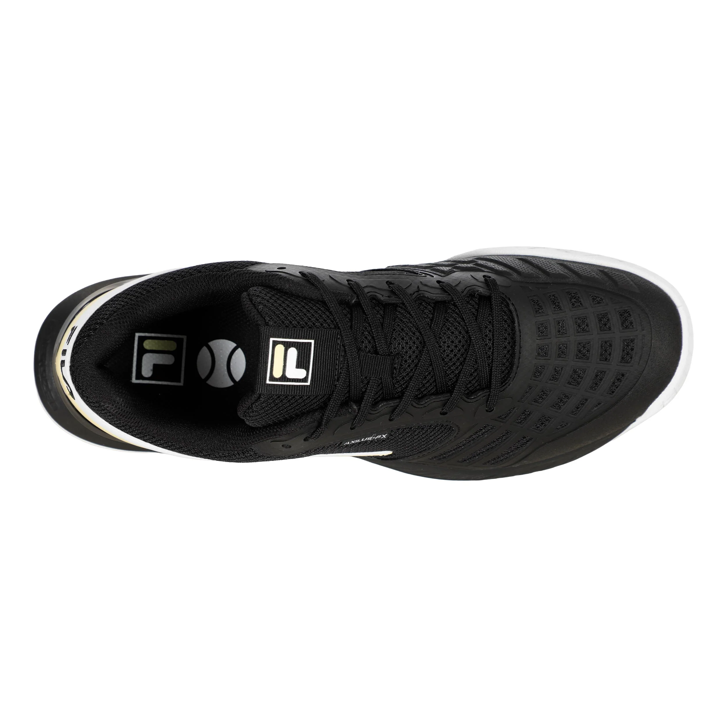 Axilus Fx Buty Do Tenisa Allcourt Mężczyźni-Czarny,Żółty - Image 3