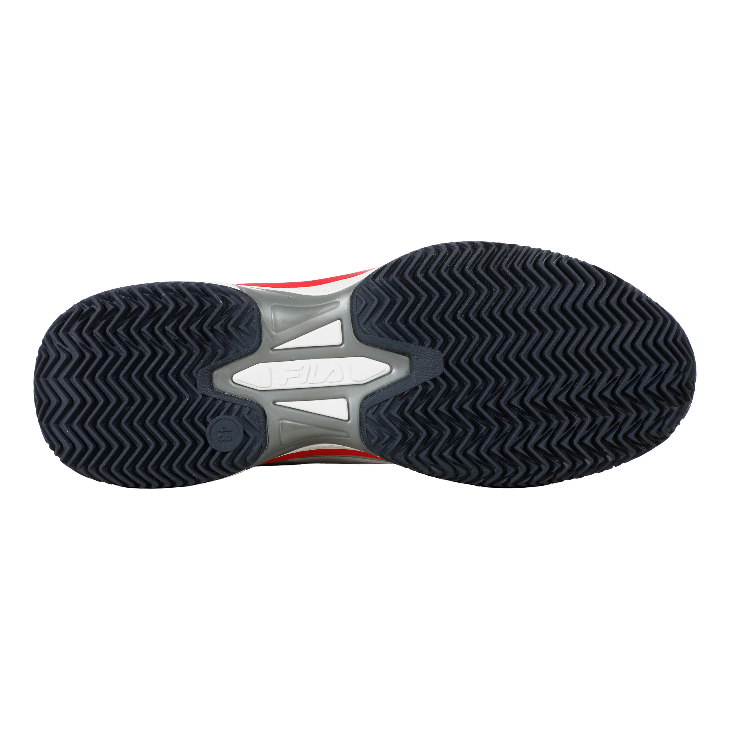 Sabbia Pro Buty Do Tenisa Ziemnego Mężczyźni-Biały,Czerwony - Image 4