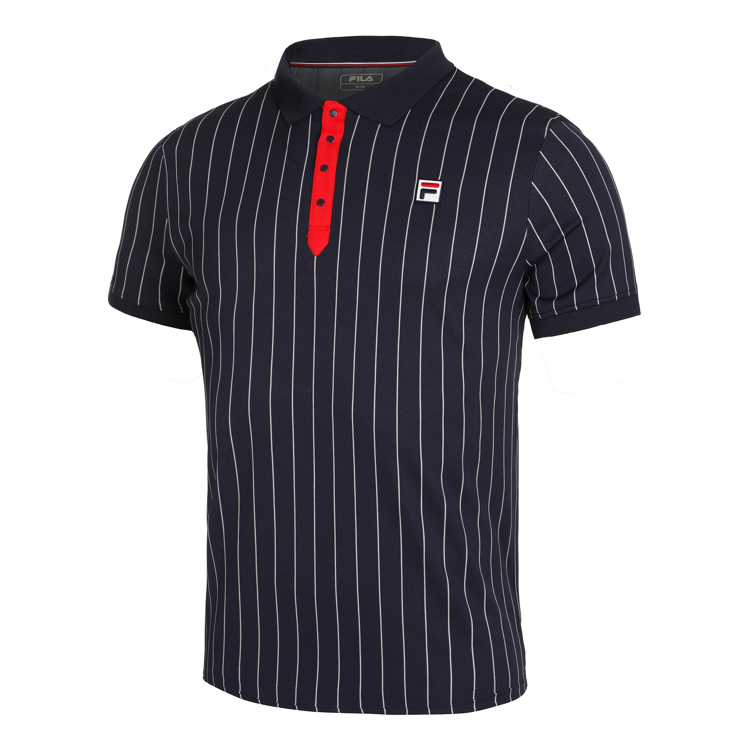 Stripes Polo Mężczyźni-Ciemnoniebieski,Czerwony