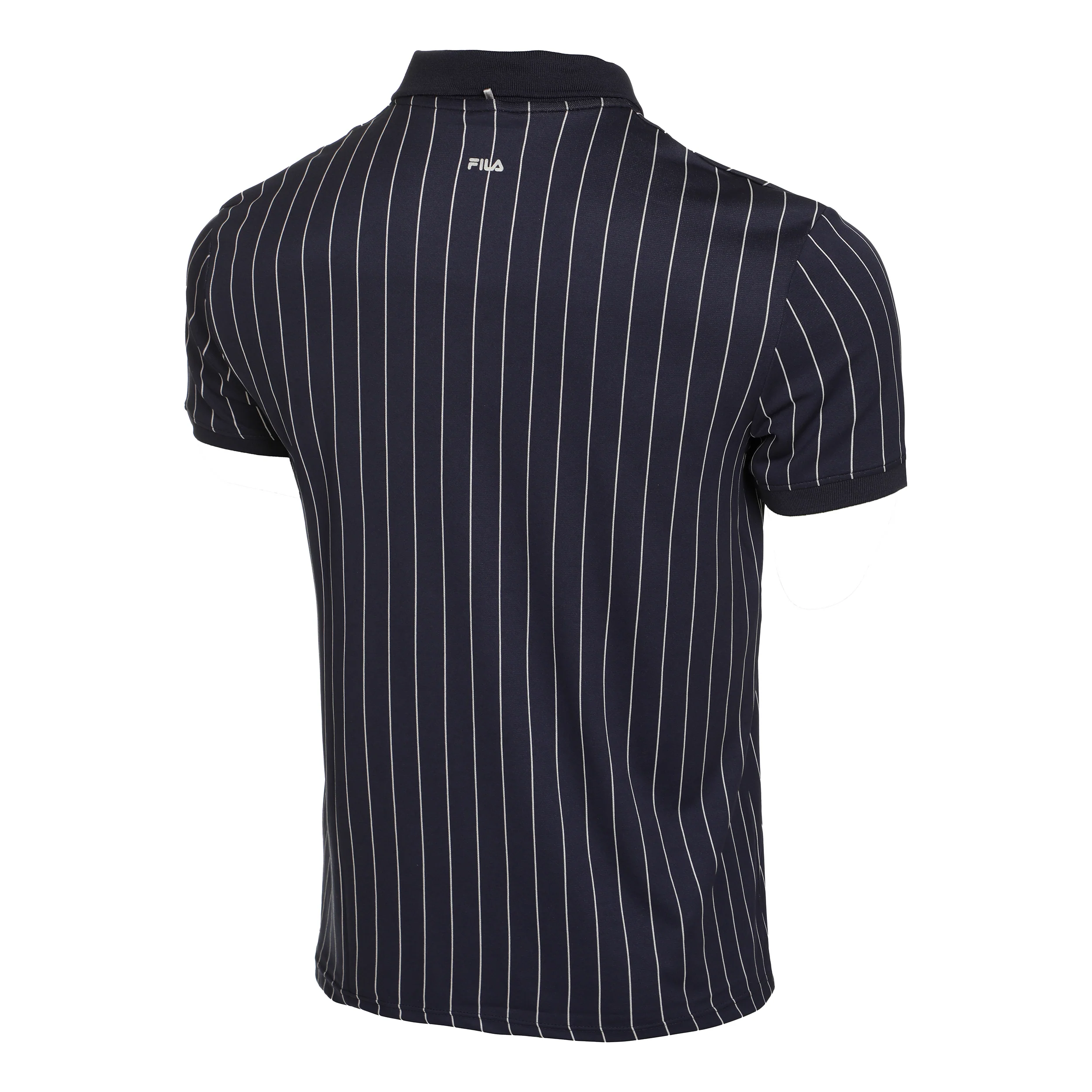 Stripes Polo Mężczyźni-Ciemnoniebieski,Czerwony - Image 2