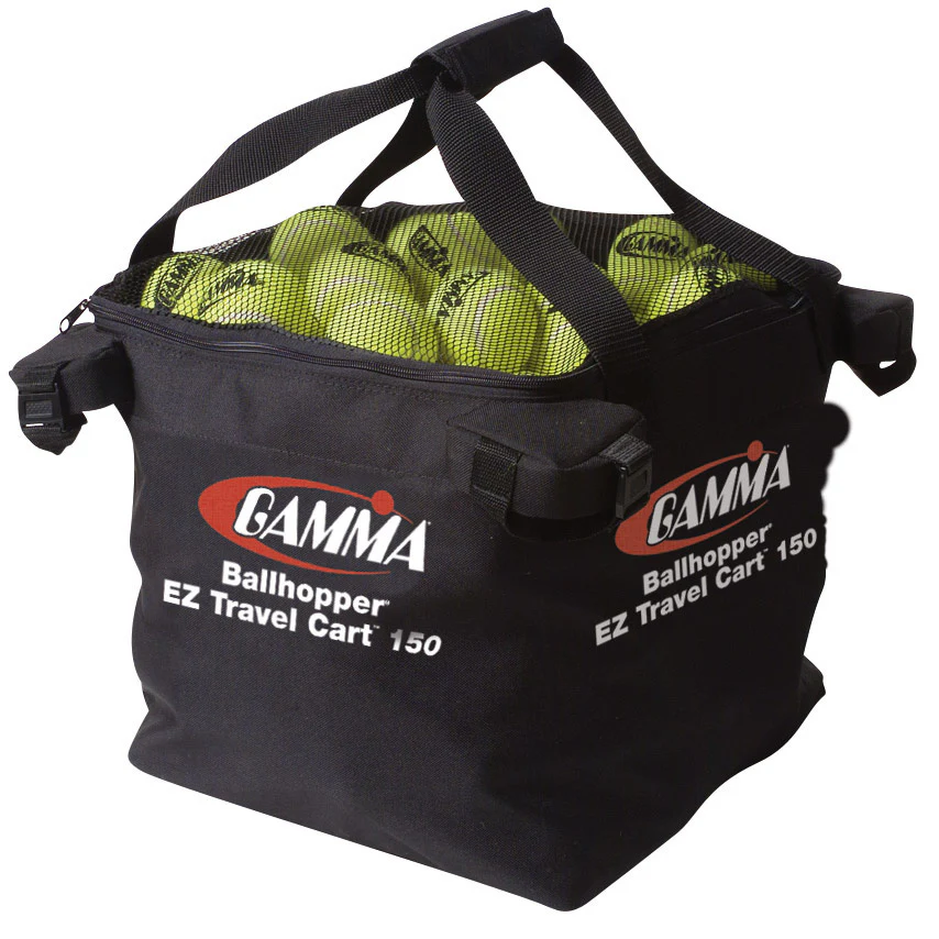 EZ Travel Cart 150 Wózek Na Piłki Z ROLKAMI-Czarny - Image 2