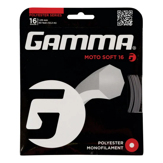 Moto Soft Charcoal Zestaw Naciągów 12,2m-Szary