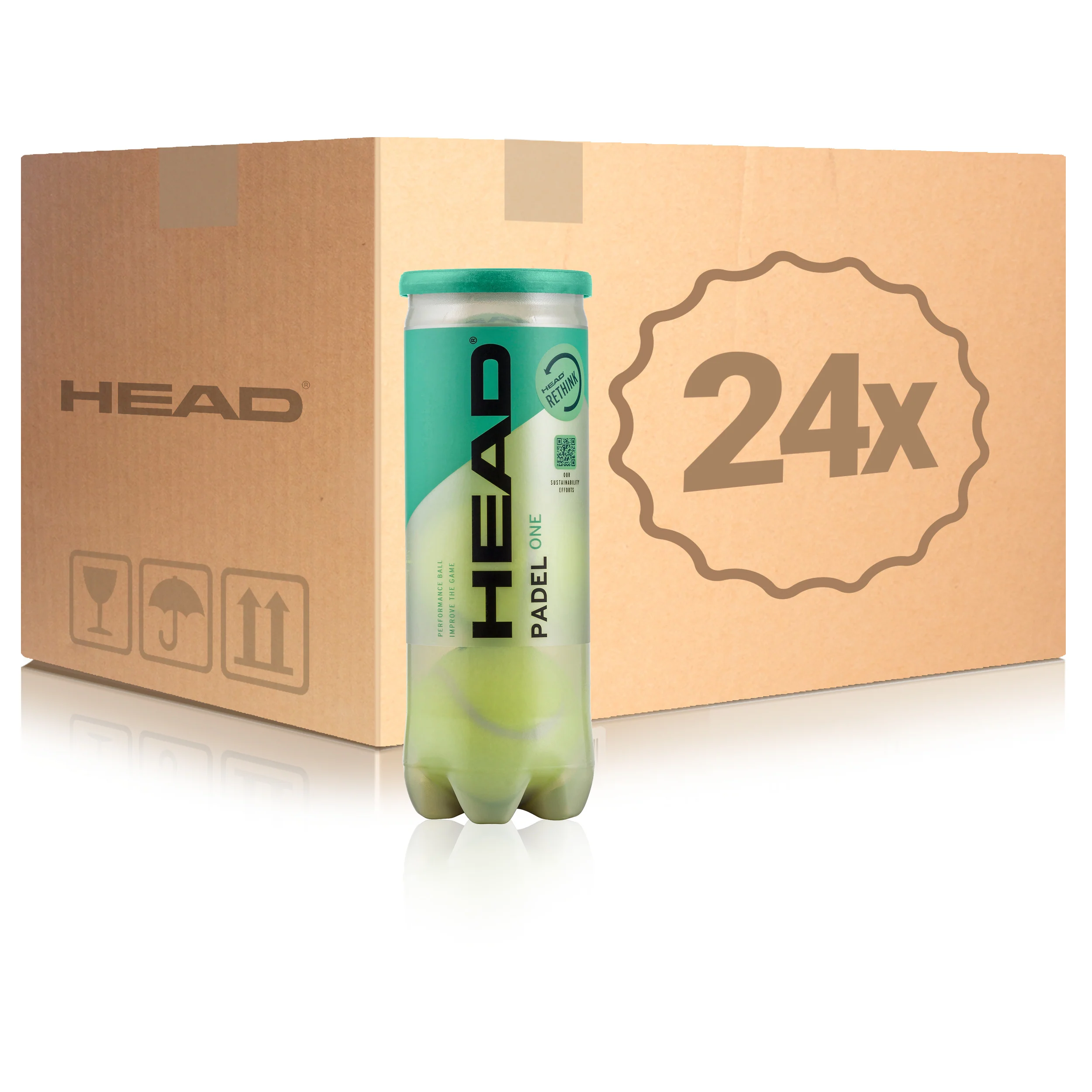 24x puszka 3 szt. Padel One