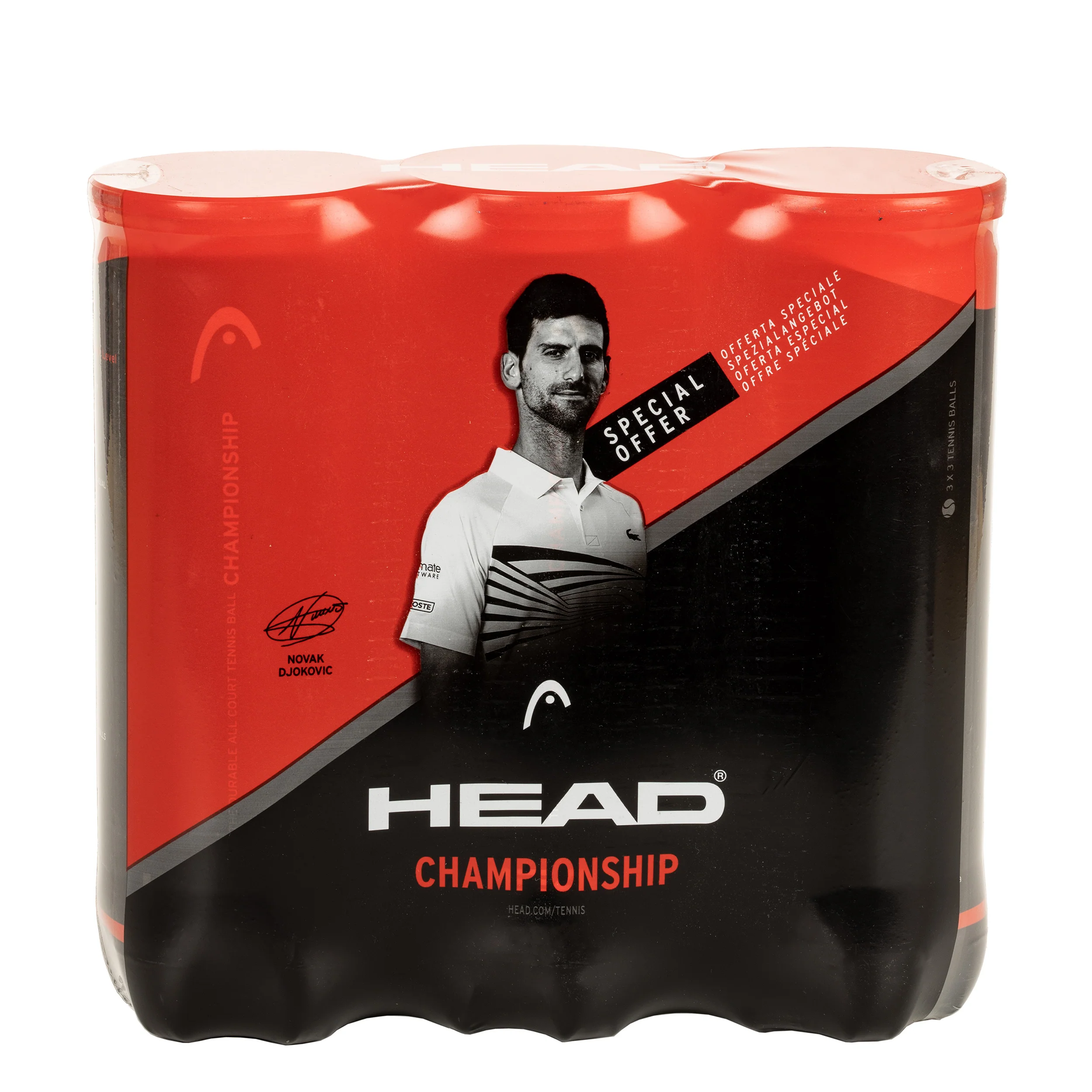 3x Championship Novak Puszka 3 Szt.