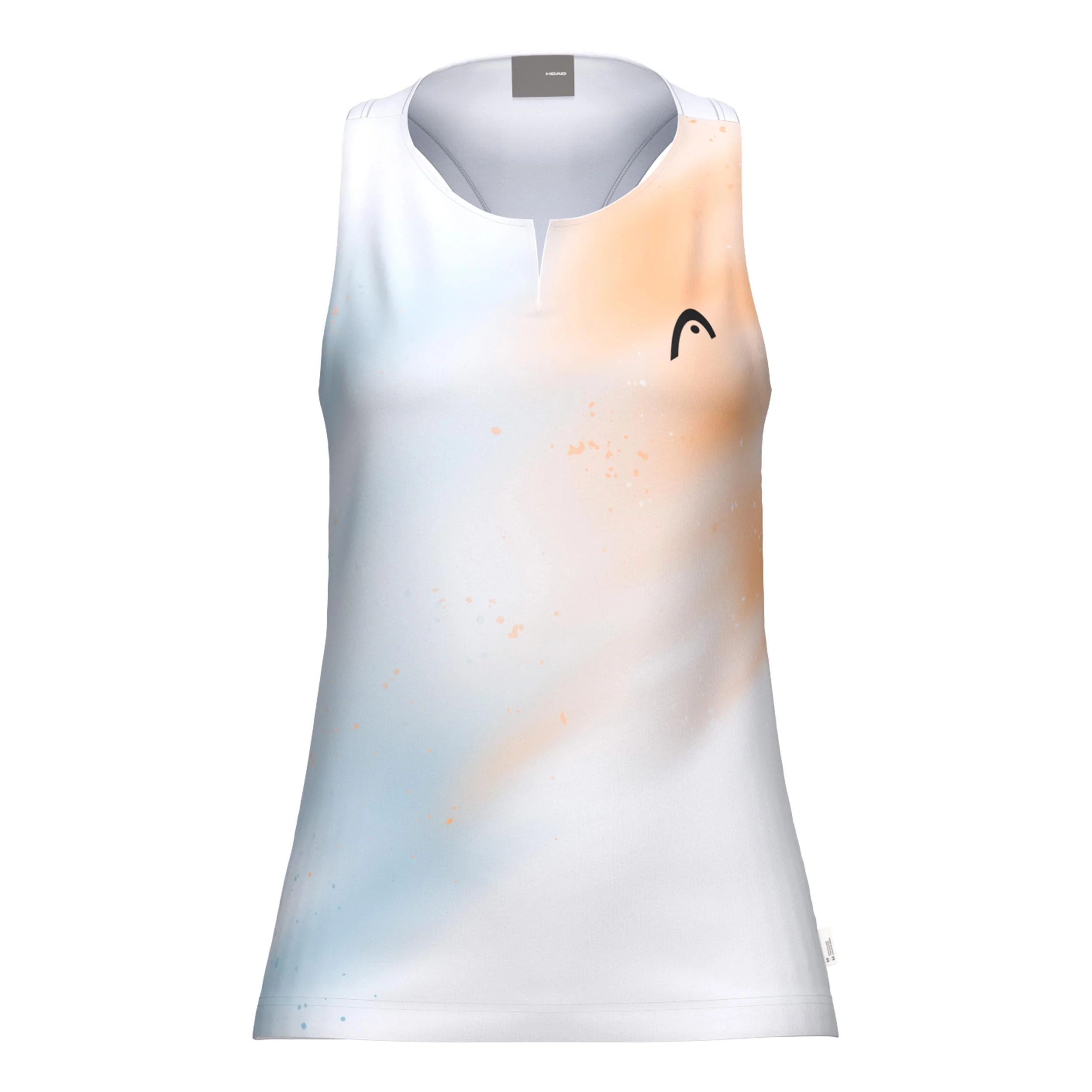 Agility Tank top Kobiety - morela, biały