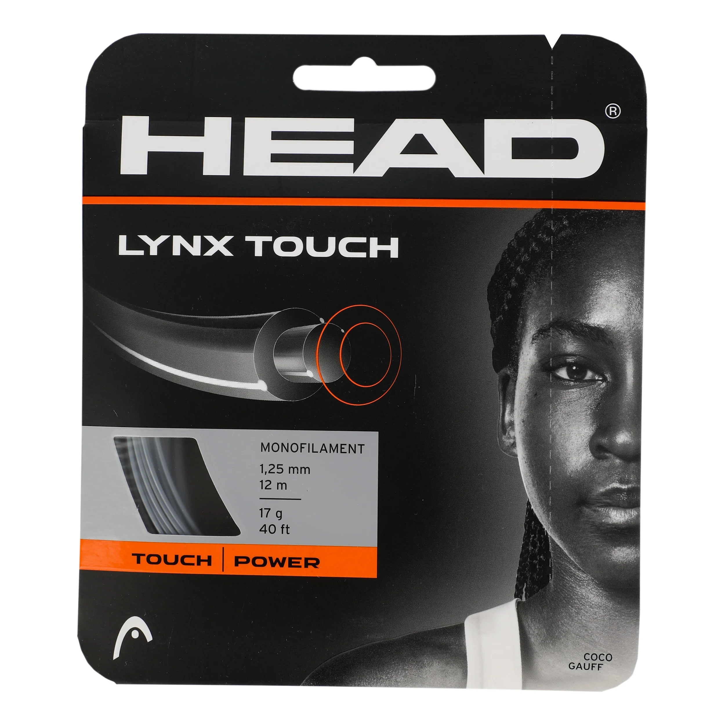 Lynx Touch Zestaw naciągów 12m - antracyt