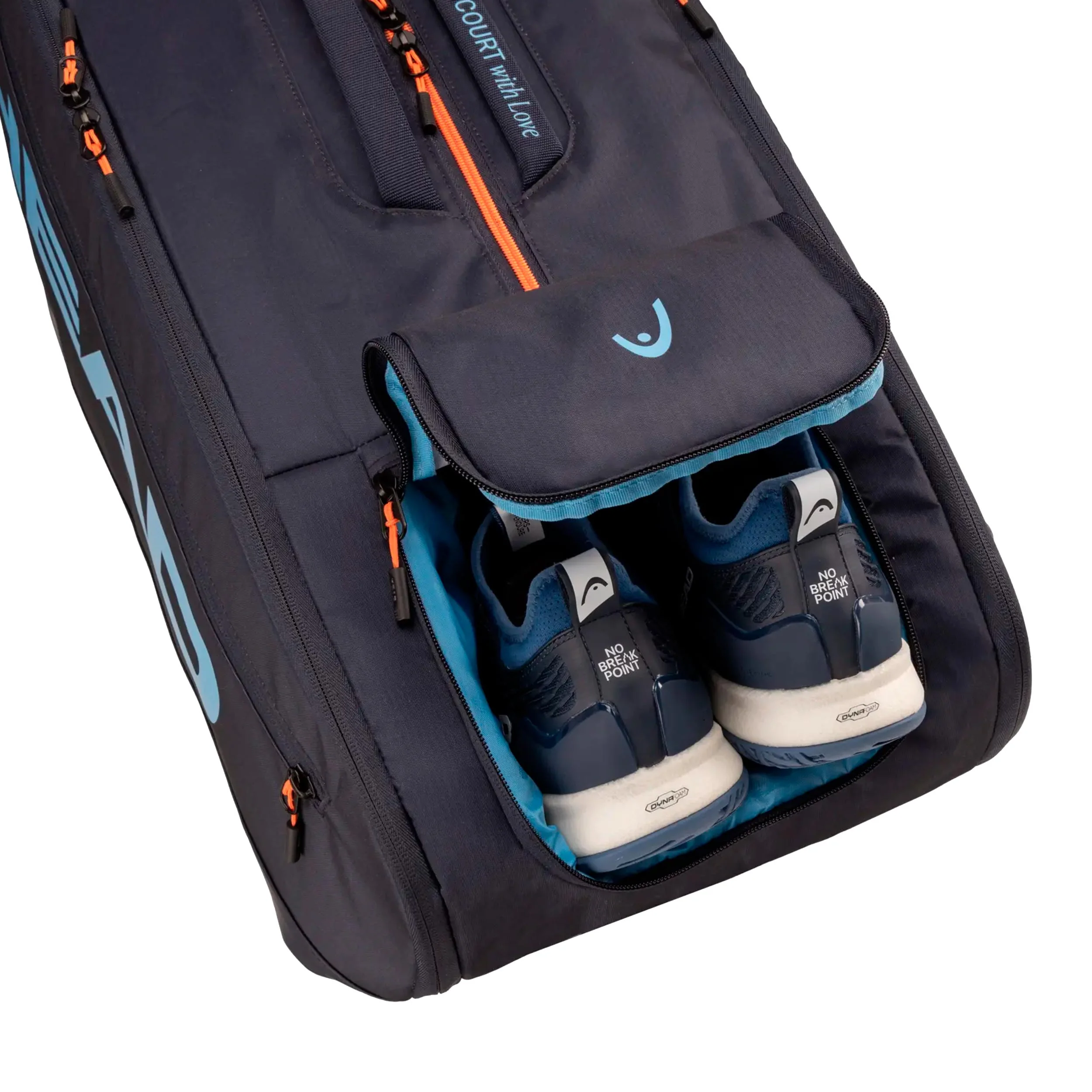 Pro Racquet Bag XL Torba na rakiete 12s - niebieski - Image 4