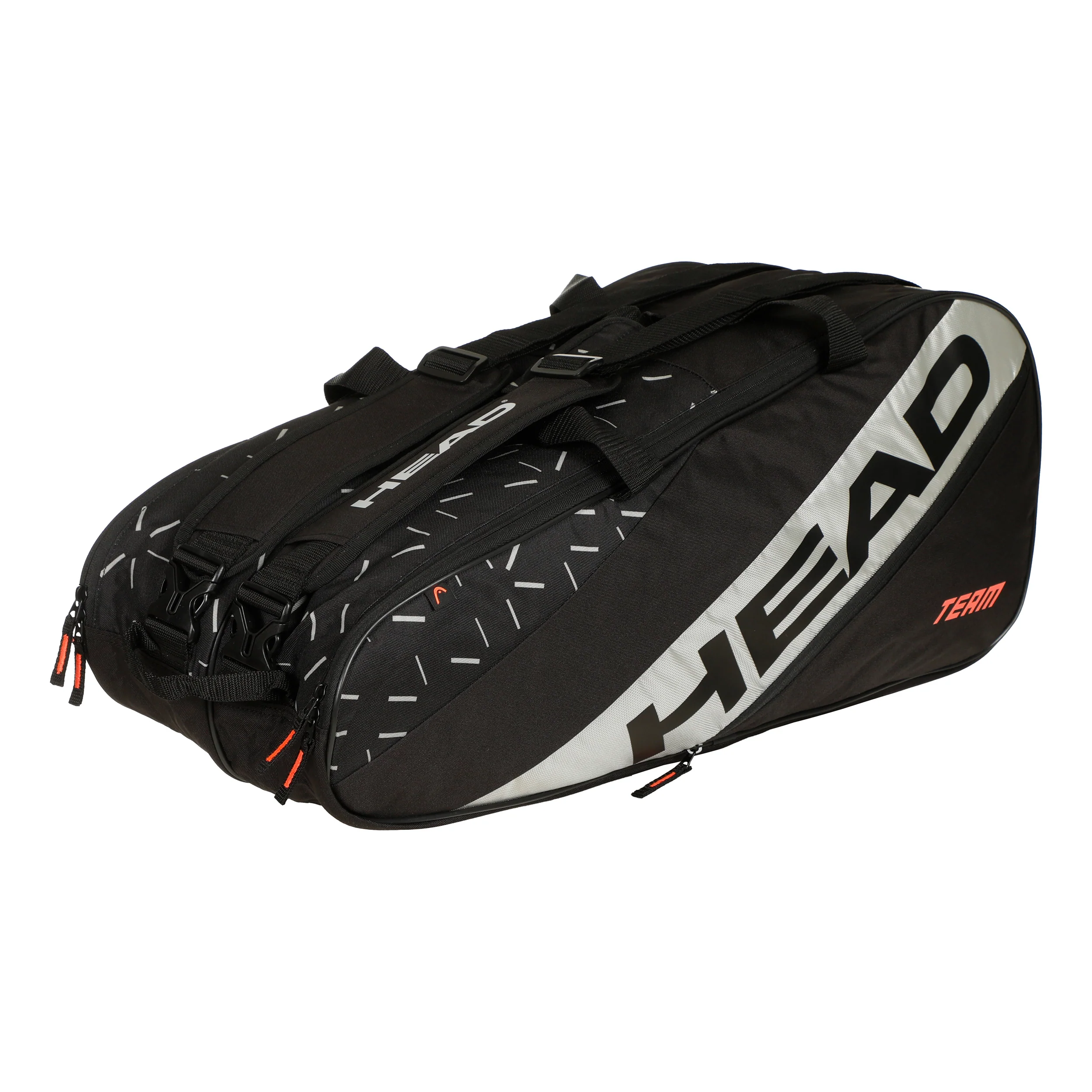 Team Racquet Bag L Torba Na Rakiete-Czarny,Szary