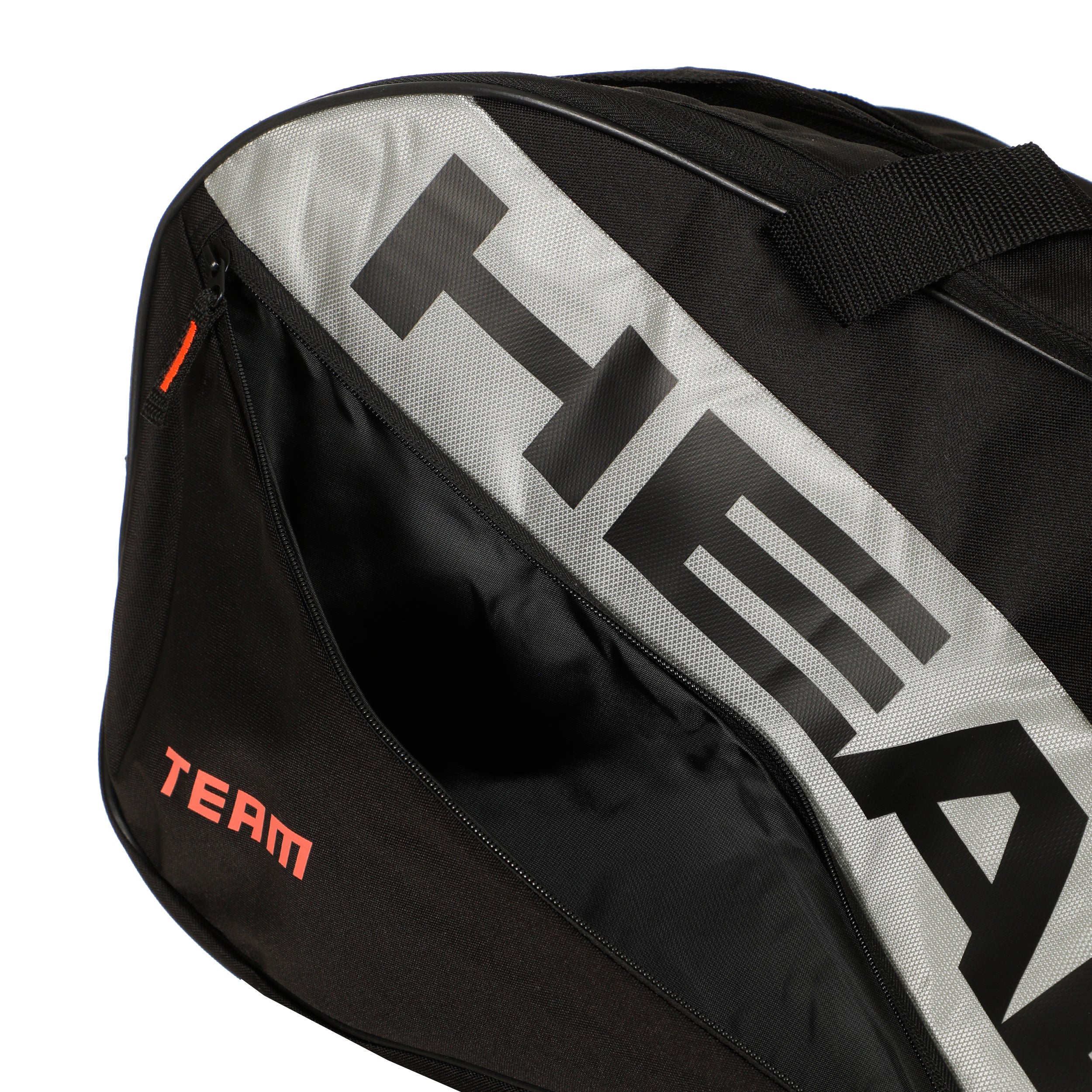 Team Racquet Bag L Torba Na Rakiete-Czarny,Szary - Image 6
